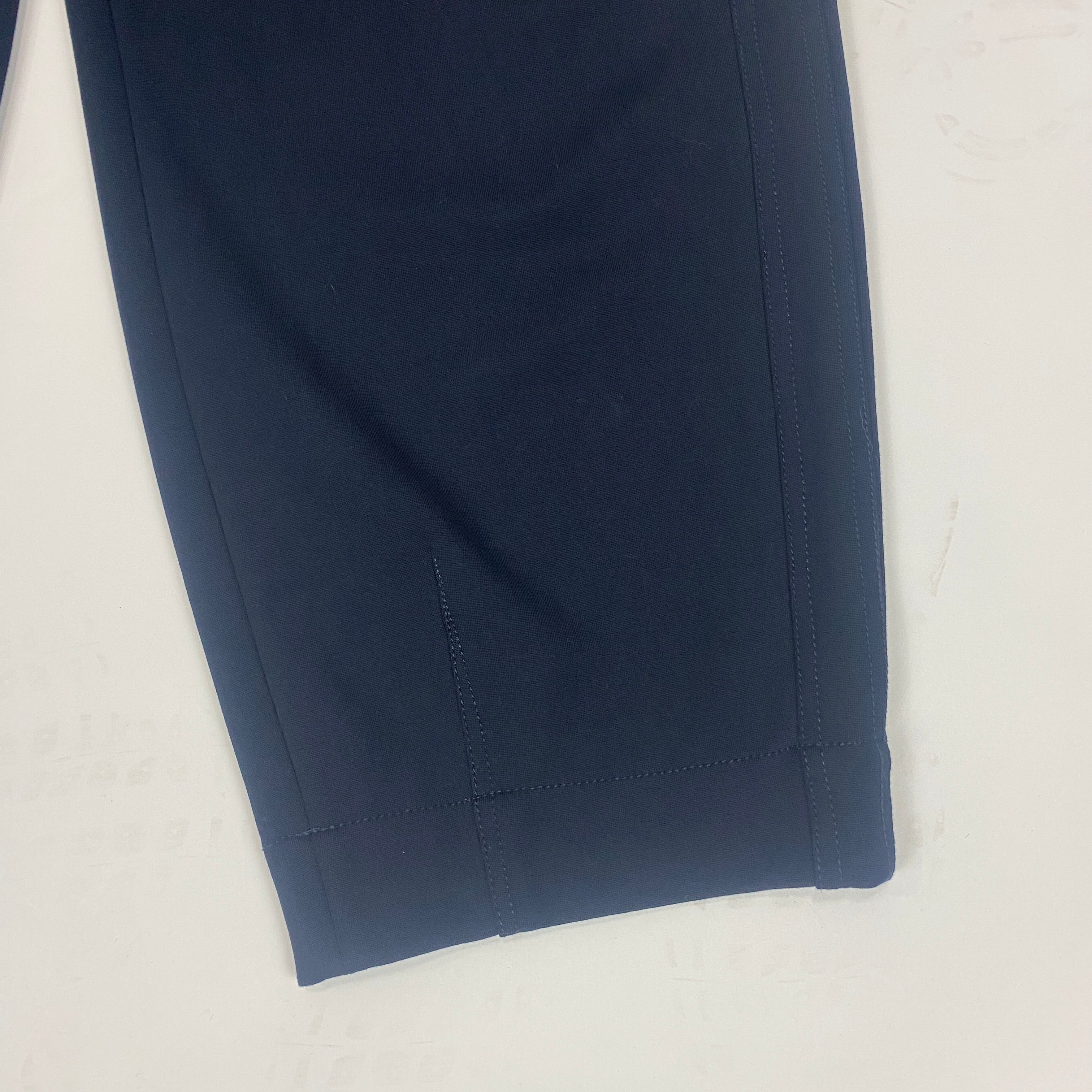 Me&Em Navy Thick Jersey Luxe Pants M