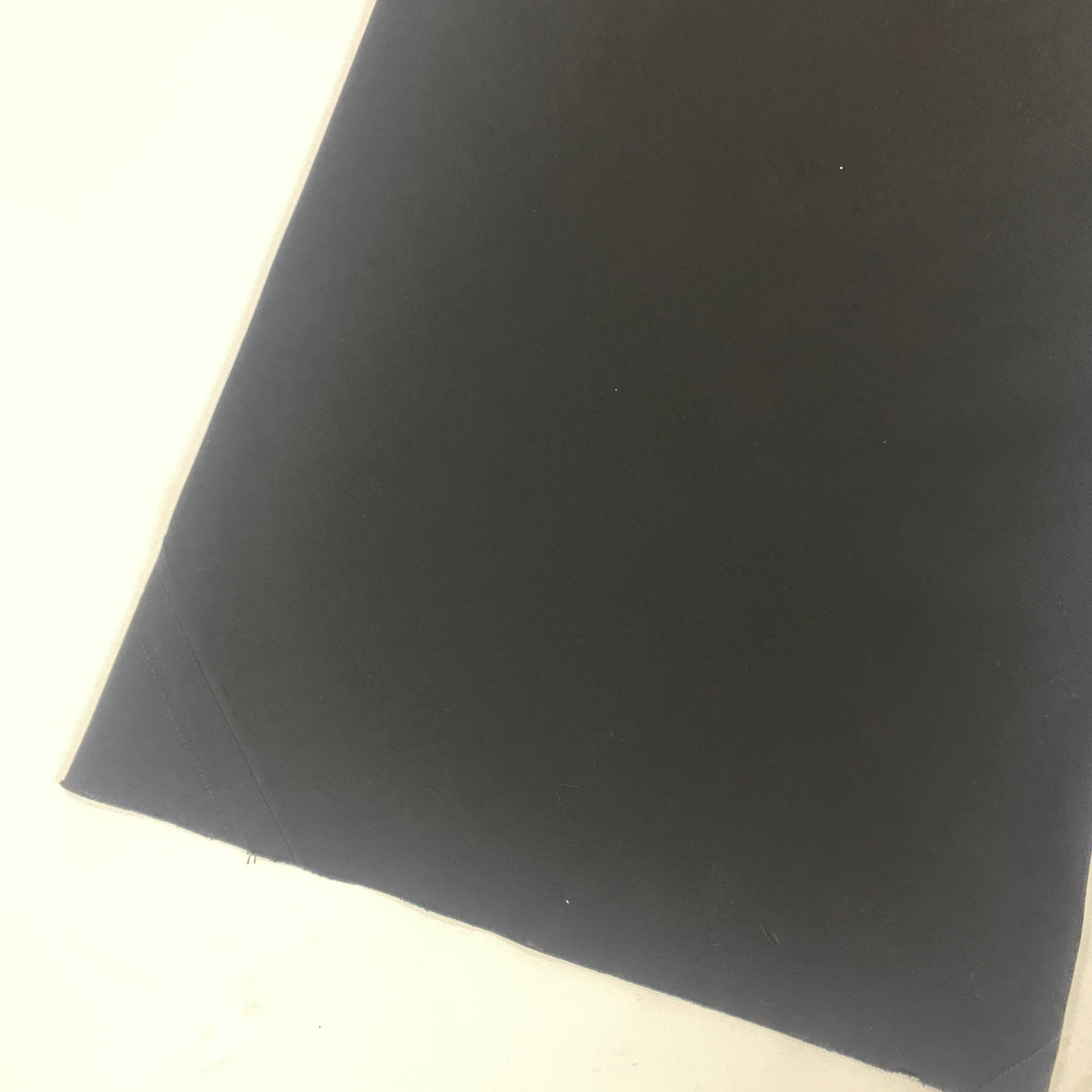 Rick Owens Black Wool Mix Fluid Wide Leg Pants XXS