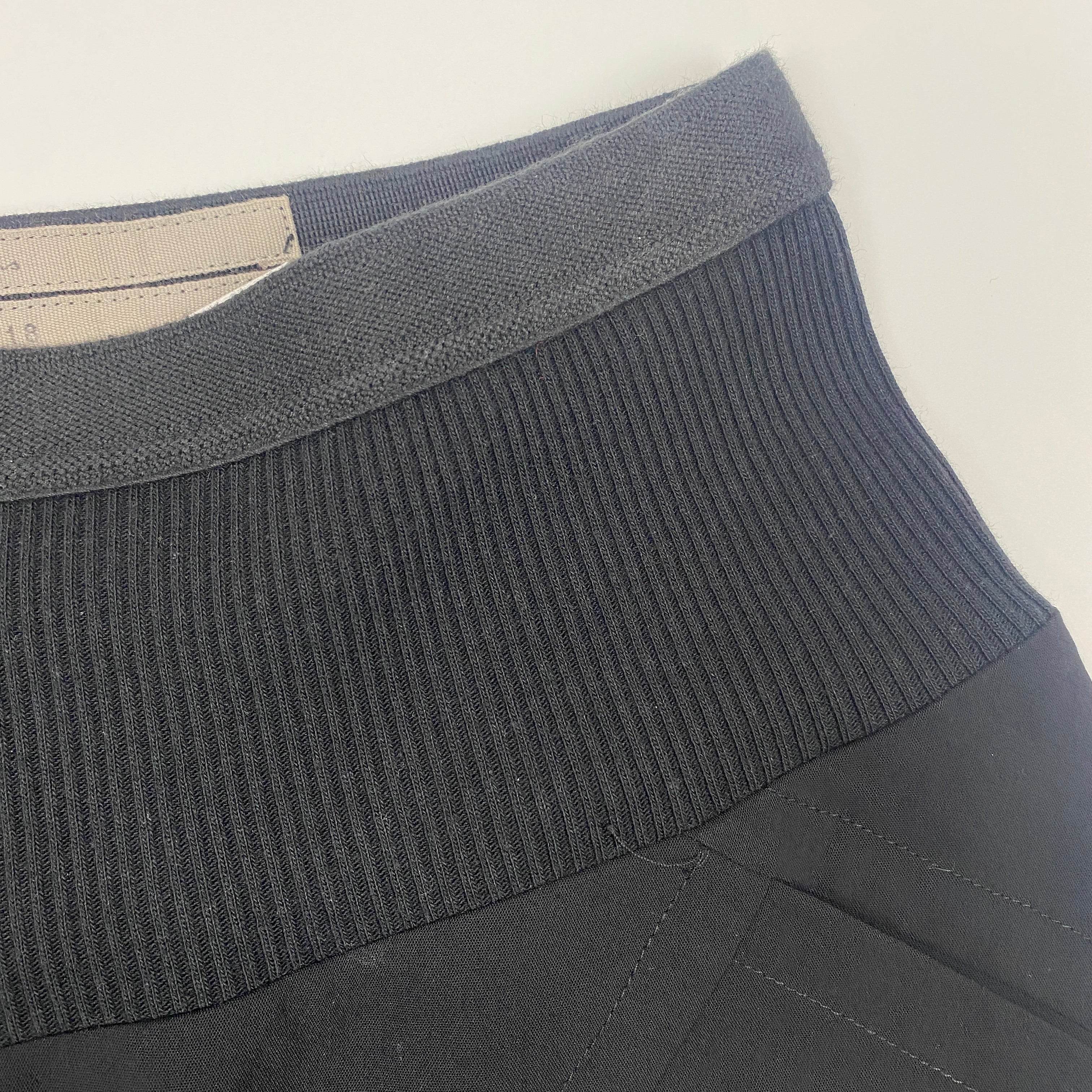 Rick Owens Black Wool Mix Fluid Wide Leg Pants XXS