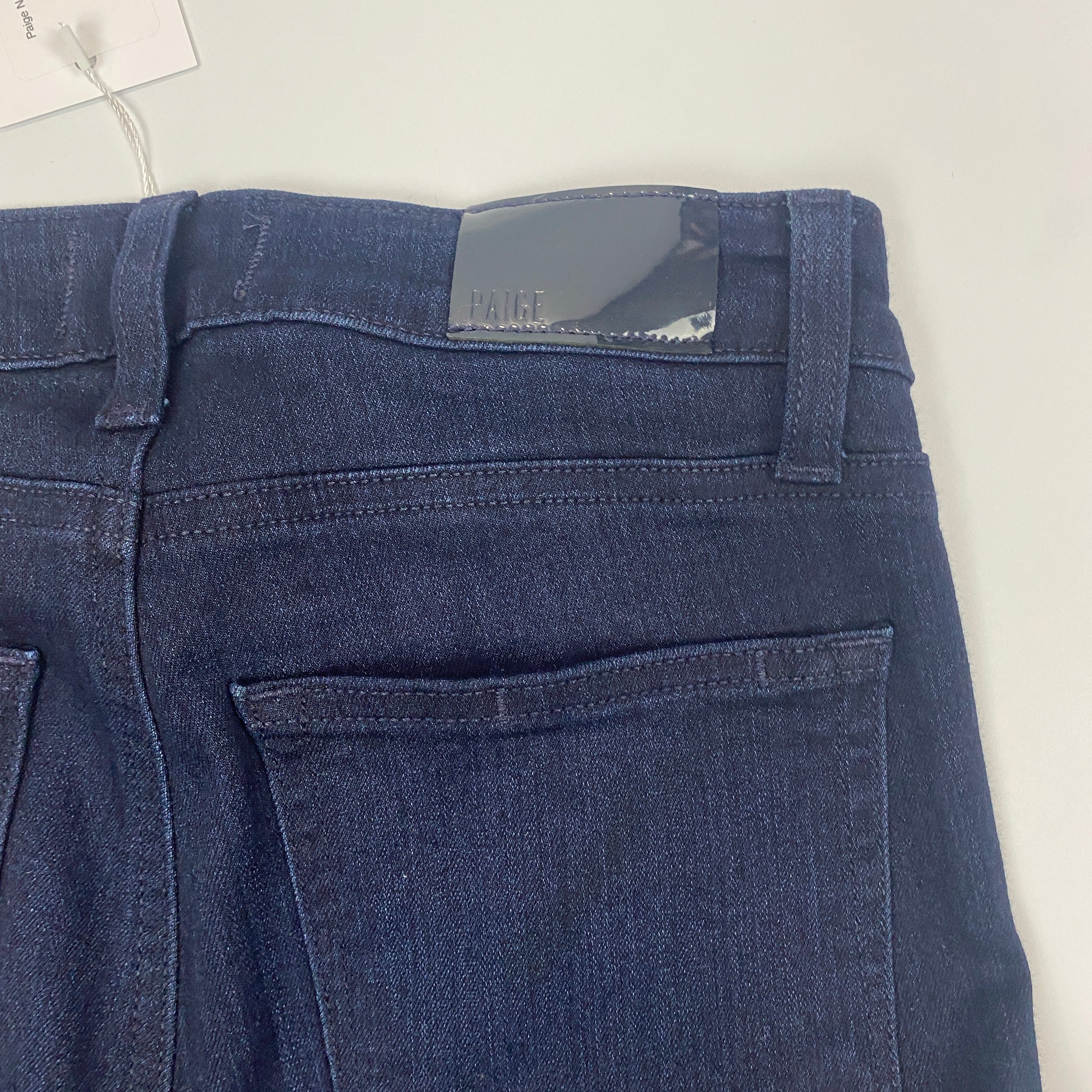 Paige New Navy Wash Superstretch Claribelle Jeans 25