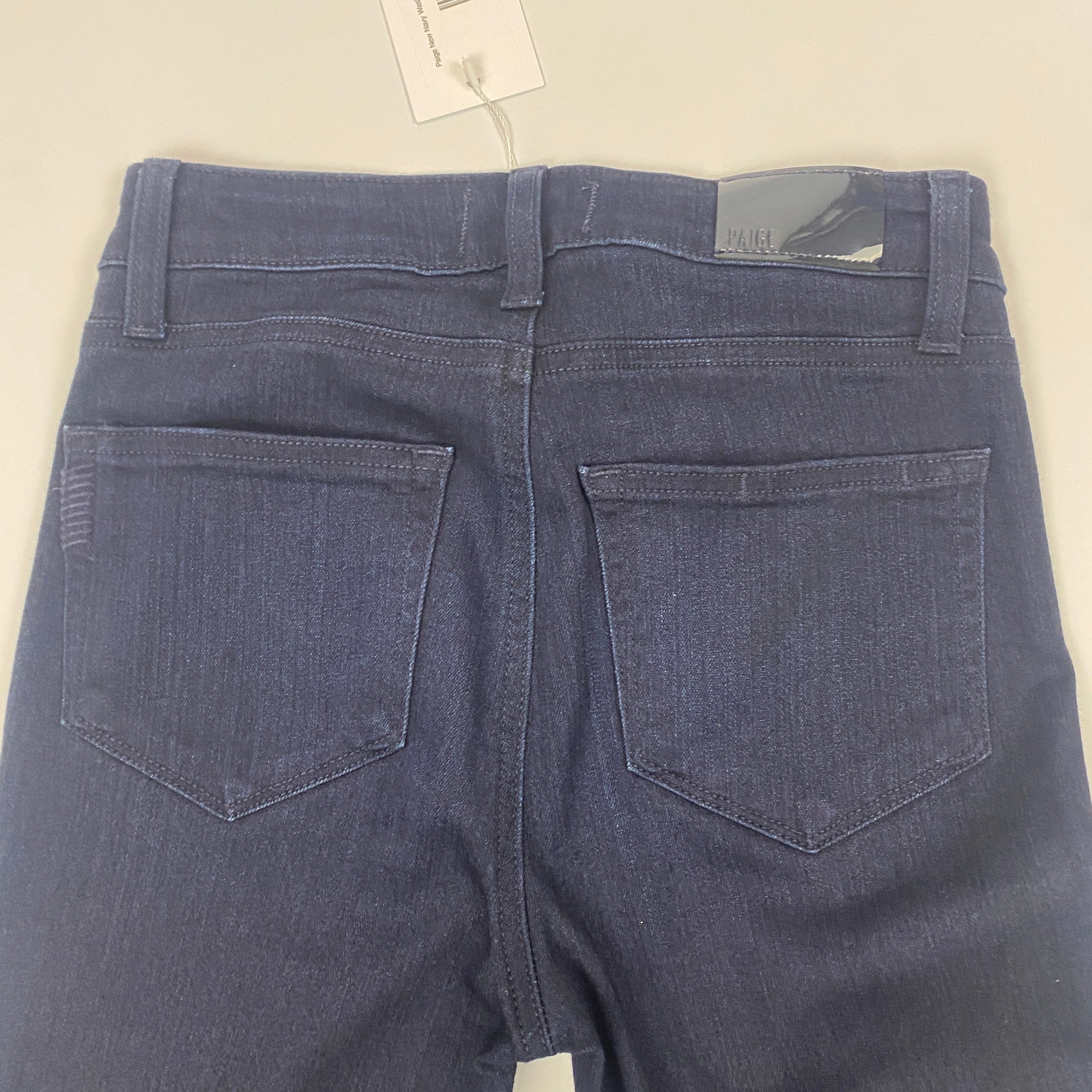 Paige New Navy Wash Superstretch Claribelle Jeans 25