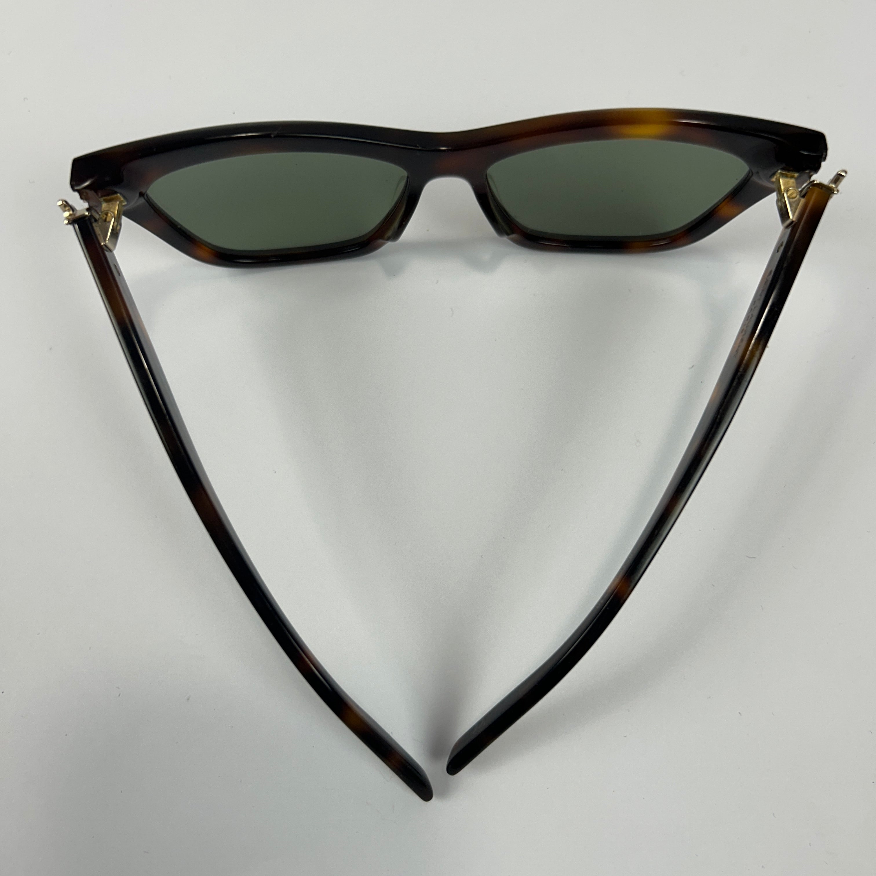 Saint Laurent £429 Tortoiseshell Cats Eye Sunglasses M79