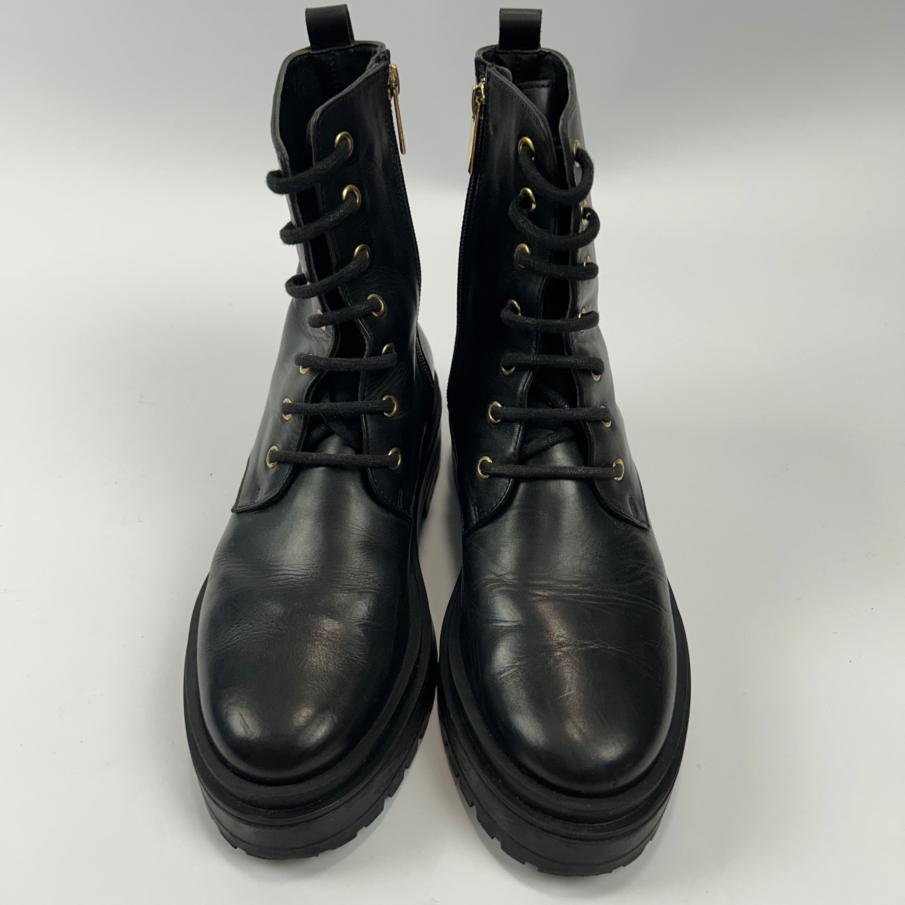 Bobbies £250 Black Leather Maxime Boots 41