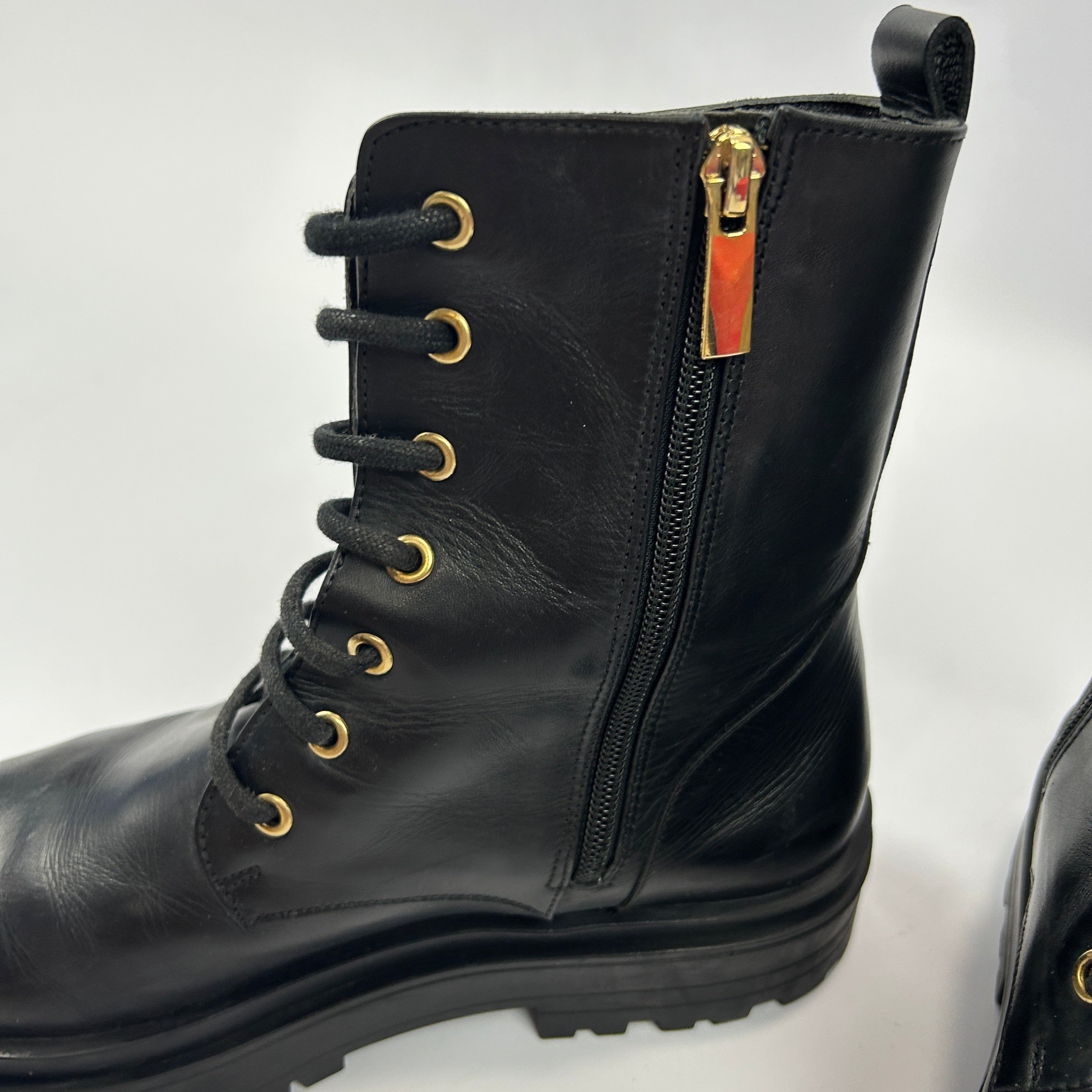 Bobbies £250 Black Leather Maxime Boots 41