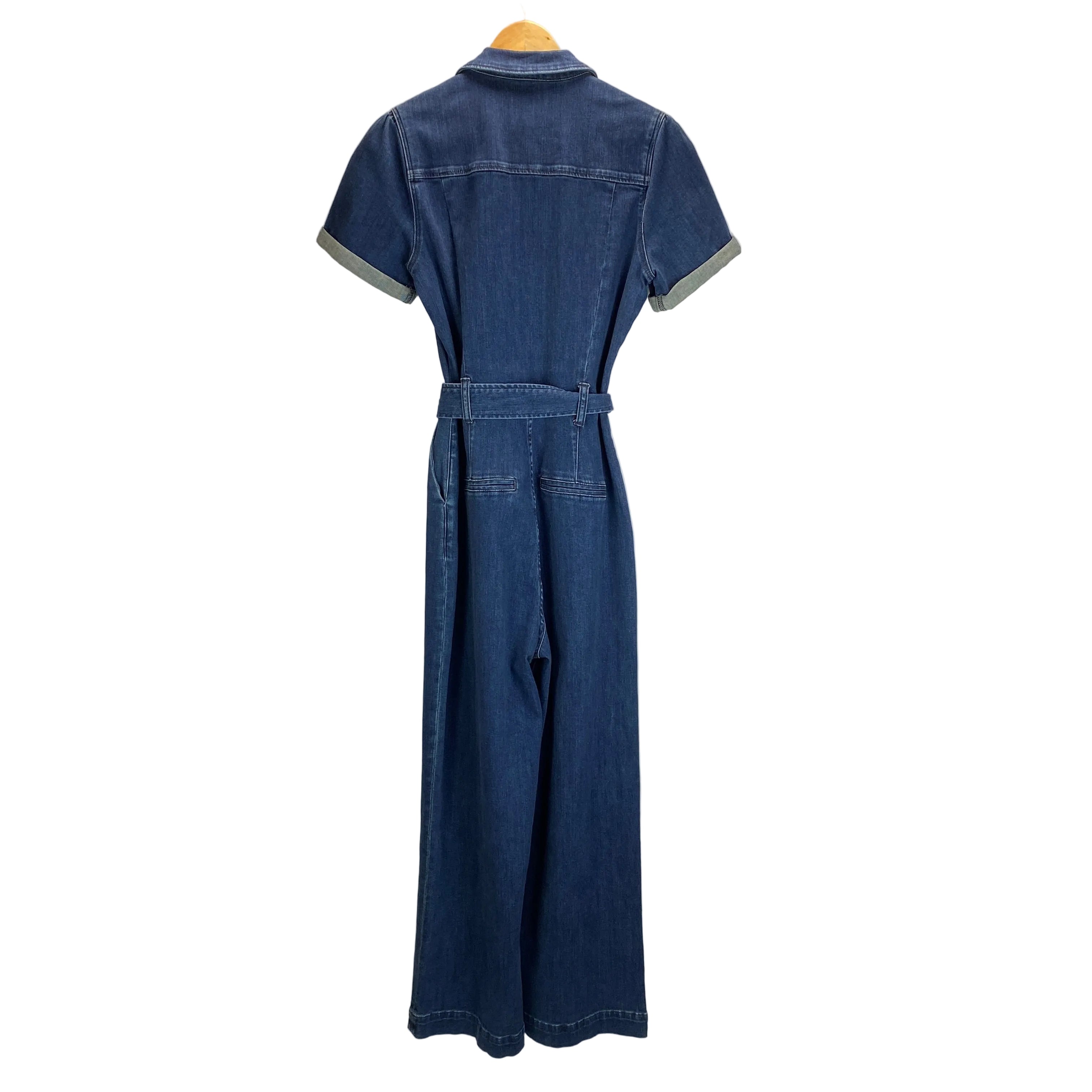Paige £288 Blue Denim Anessa Jumpsuit M