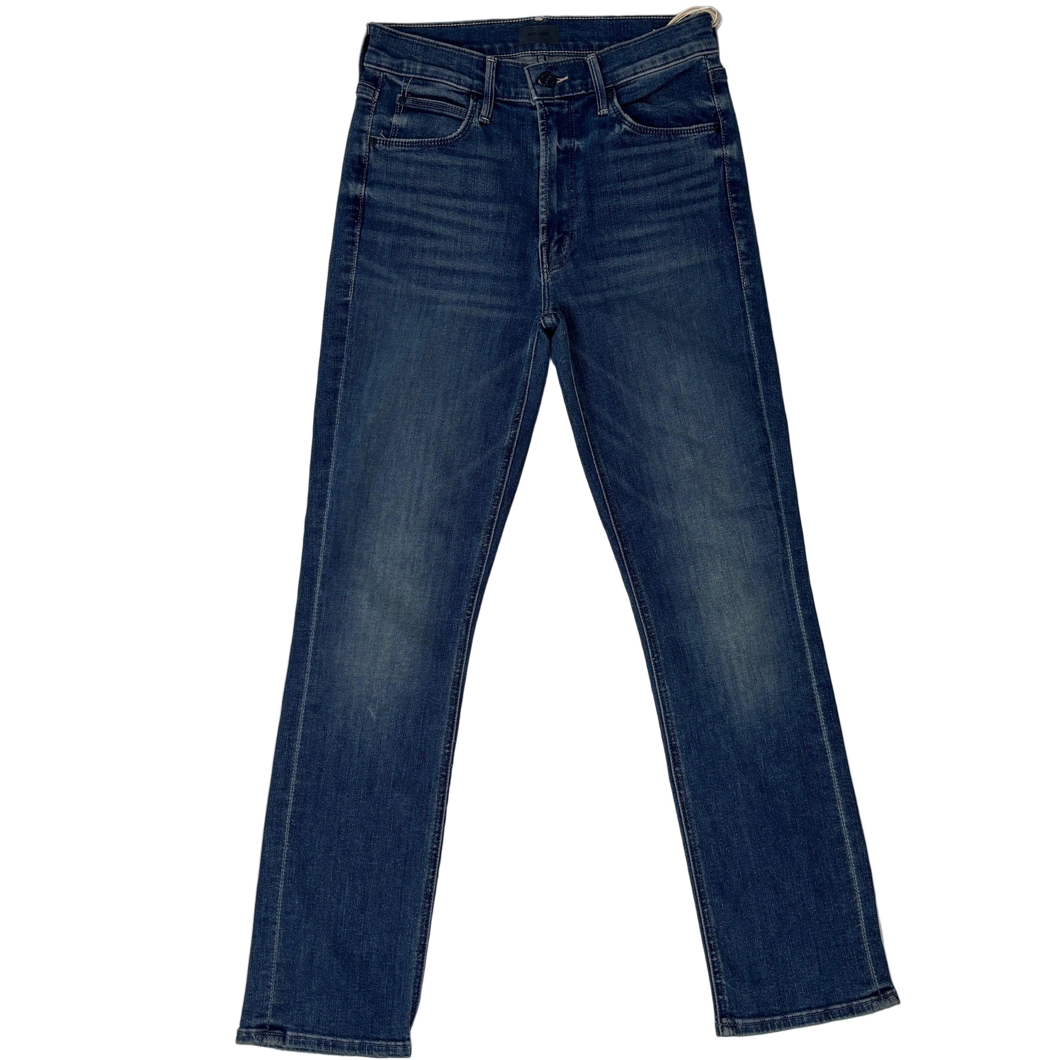 Mother New £280 Mid Rise The Dazzler Ankle Jeans 26