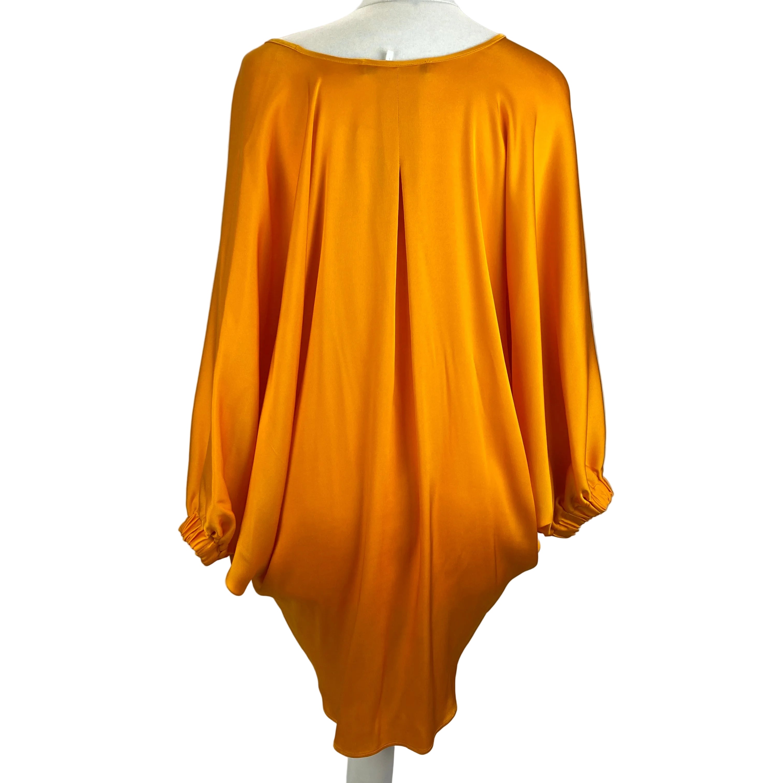 Silk95Five £300 Goldenrod Silk Austin Black Top S/M/L/XL