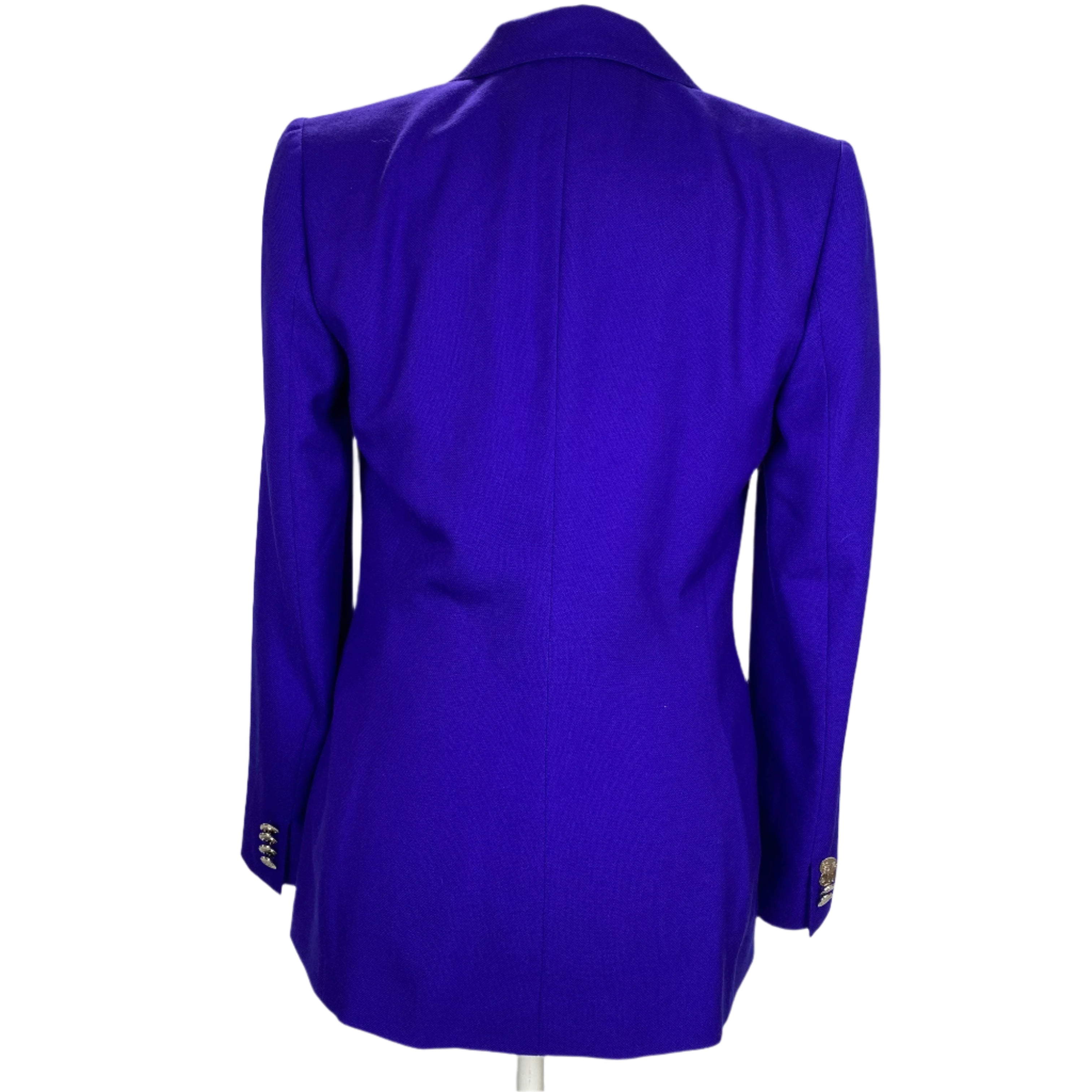 Ralph Lauren £2740 Violet Cashmere Camden Blazer XS
