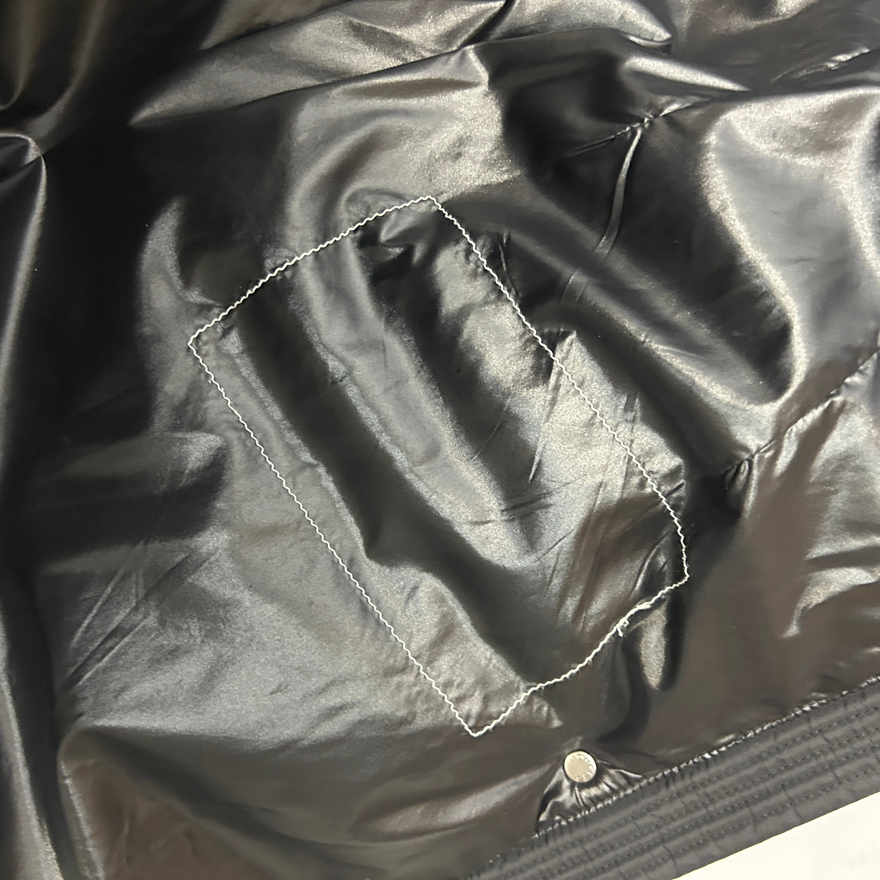 Moncler £1800 Black Phalangere Padded Coat M