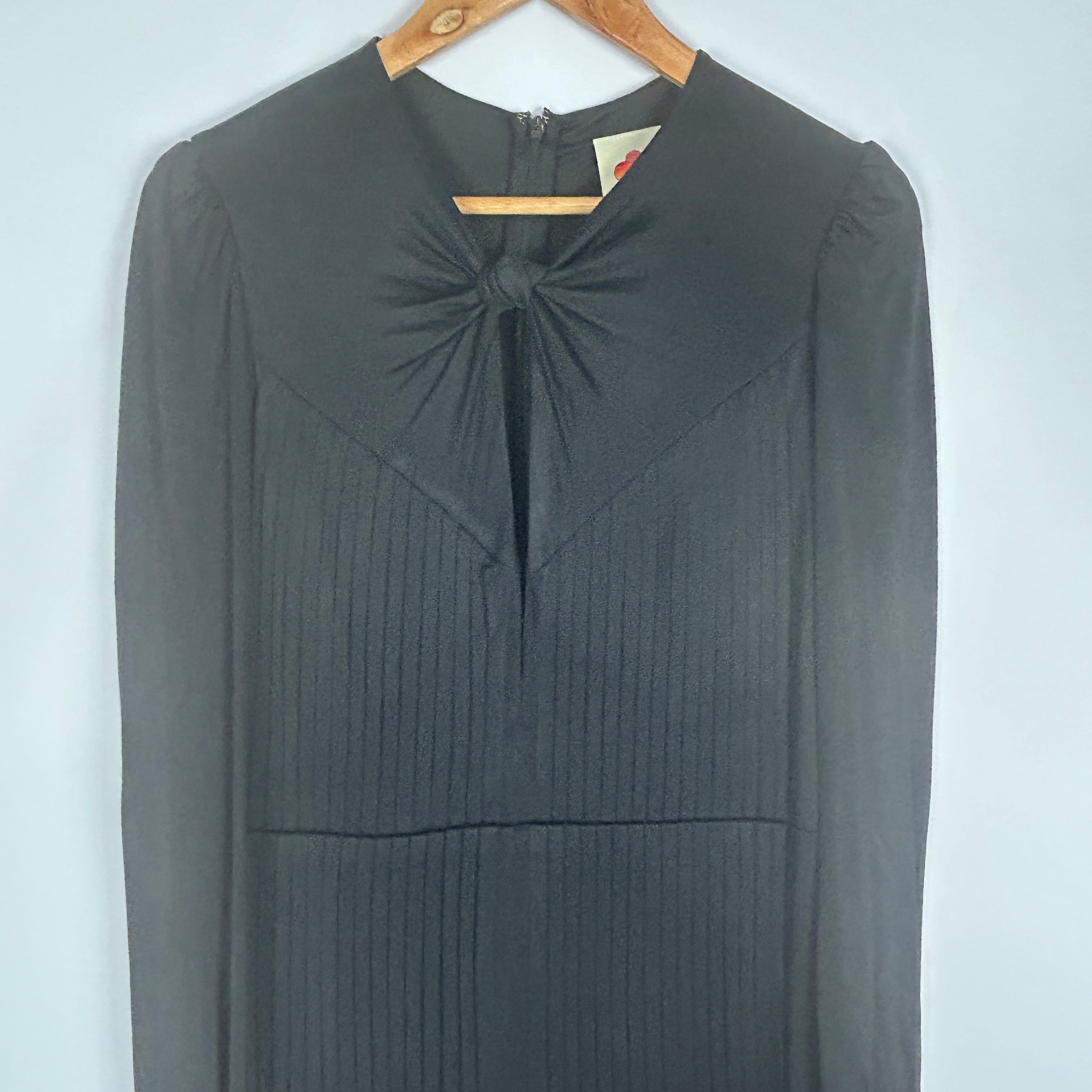 Farm Rio New £340 Black Slinky Knot Jumpsuit M