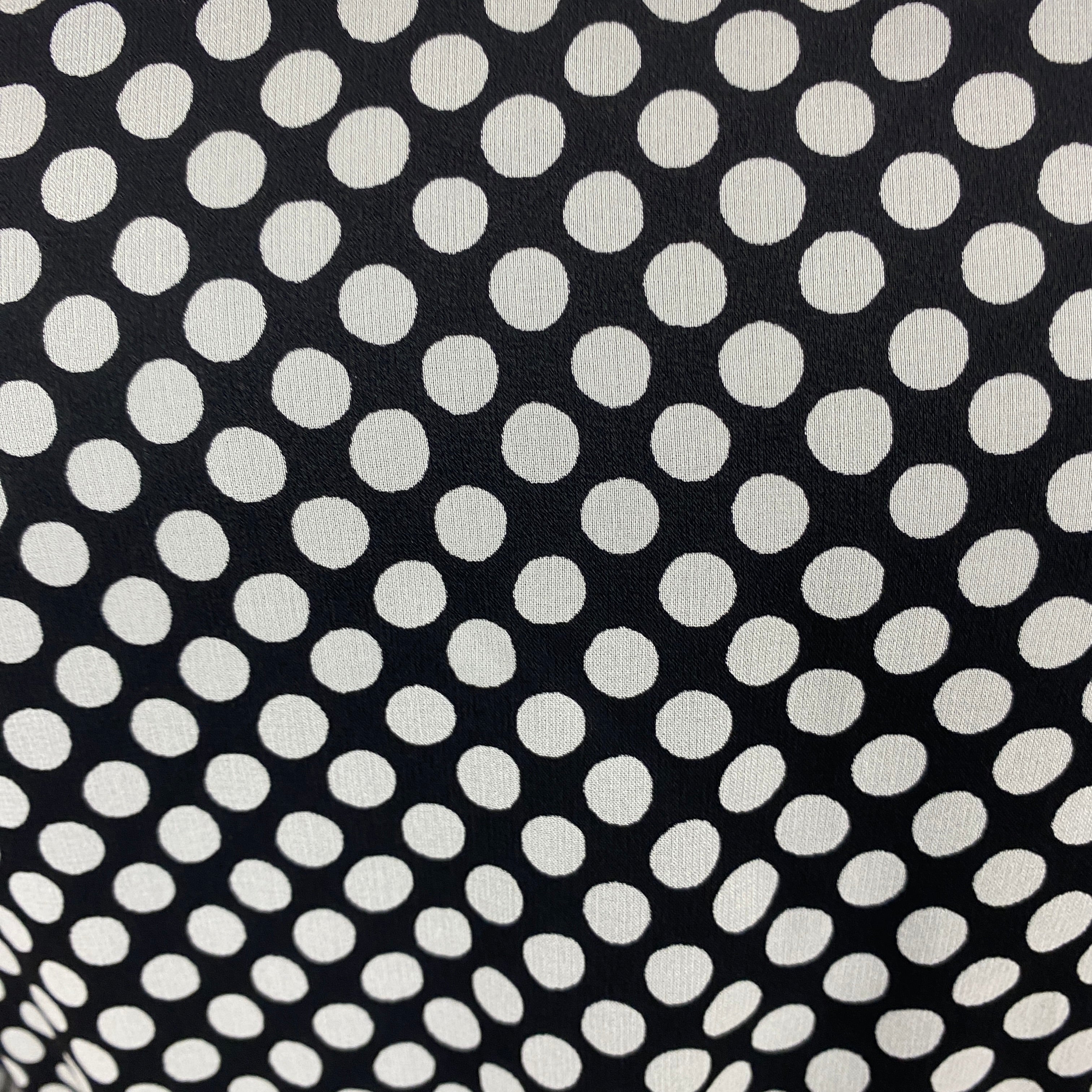 Christian Dior New £4000 Monochrome Polka Dot Silk Maxi Dress S