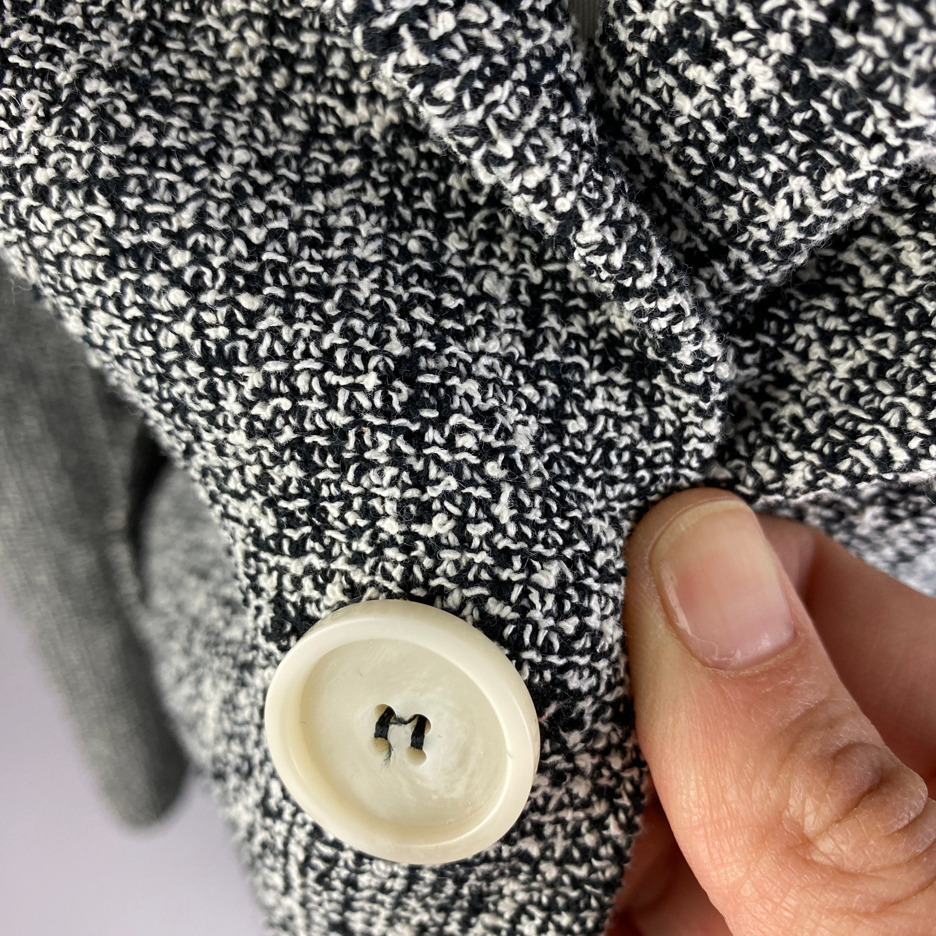 Harris Wharf Monochrome Weave Lightweight Blazer S