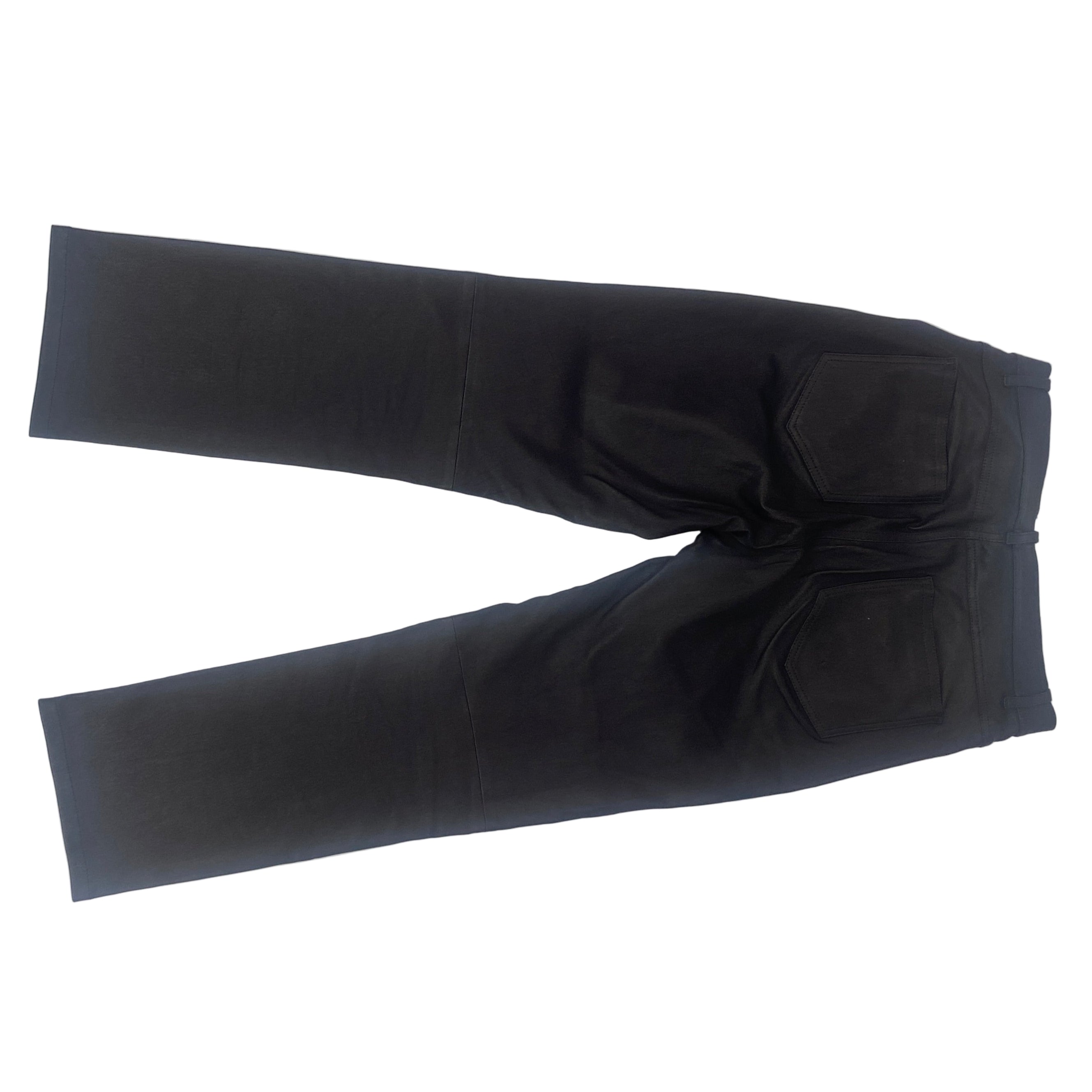 Joseph Black Stretch Leather Den Jeans M