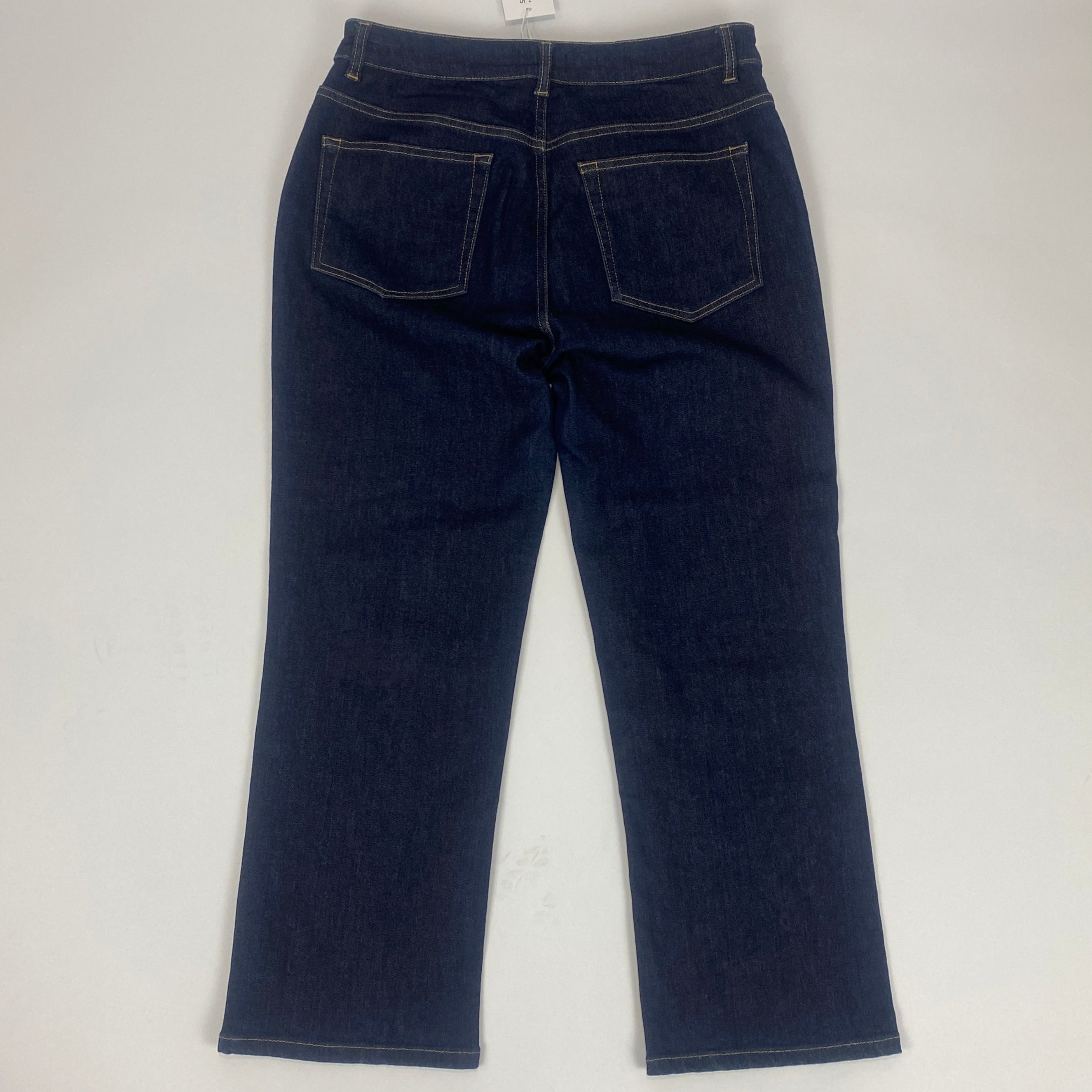 Me&Em Dark Denim Straight Leg Crop Jeans 30