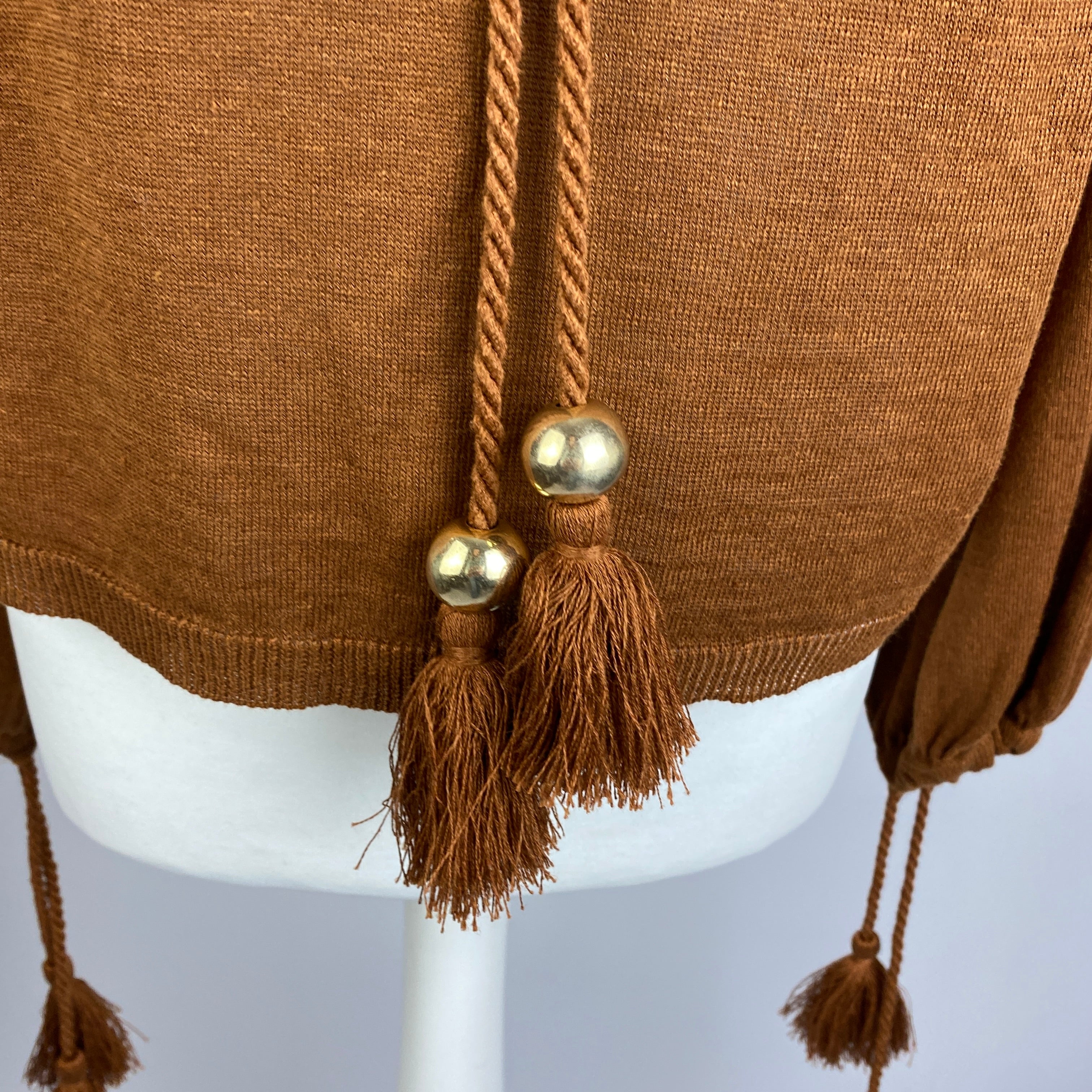 Max Mara New Cinnamon Linen Knit Oversize Sweater S/M/L/XL