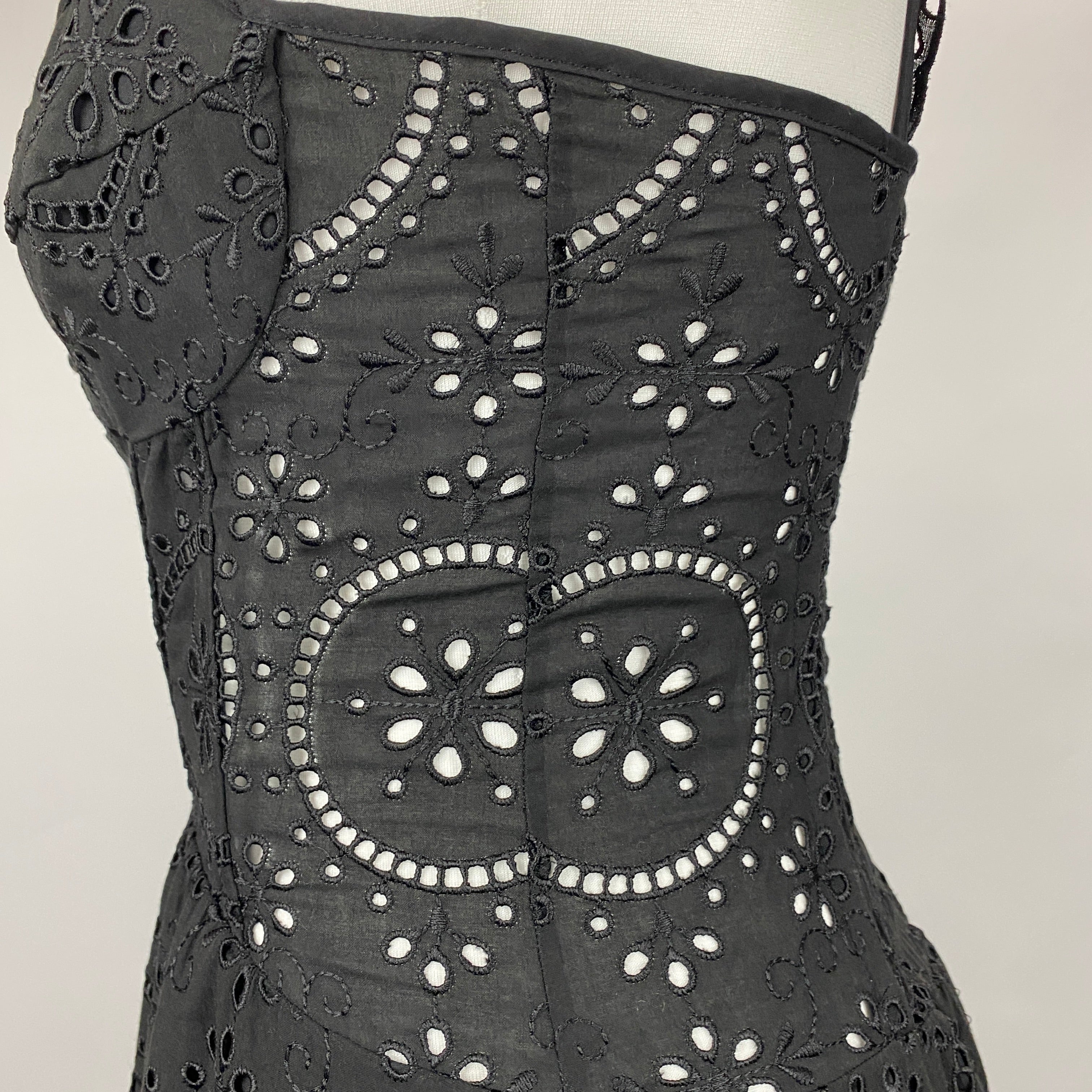 Charo Ruiz New £728 Black Irene Maxi Dress S