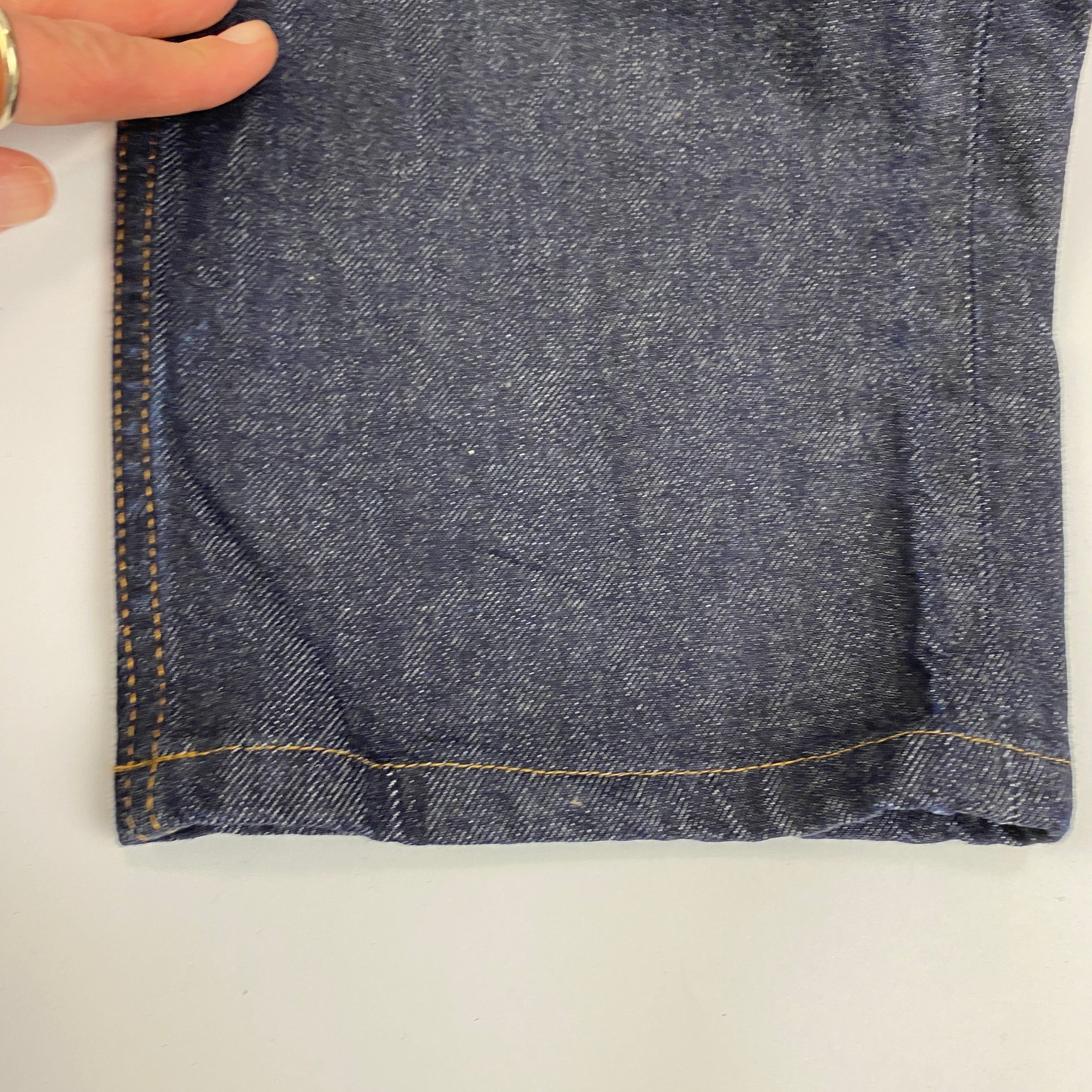 Toteme £330 Dark Wash Denim Low Straight Jeans 27