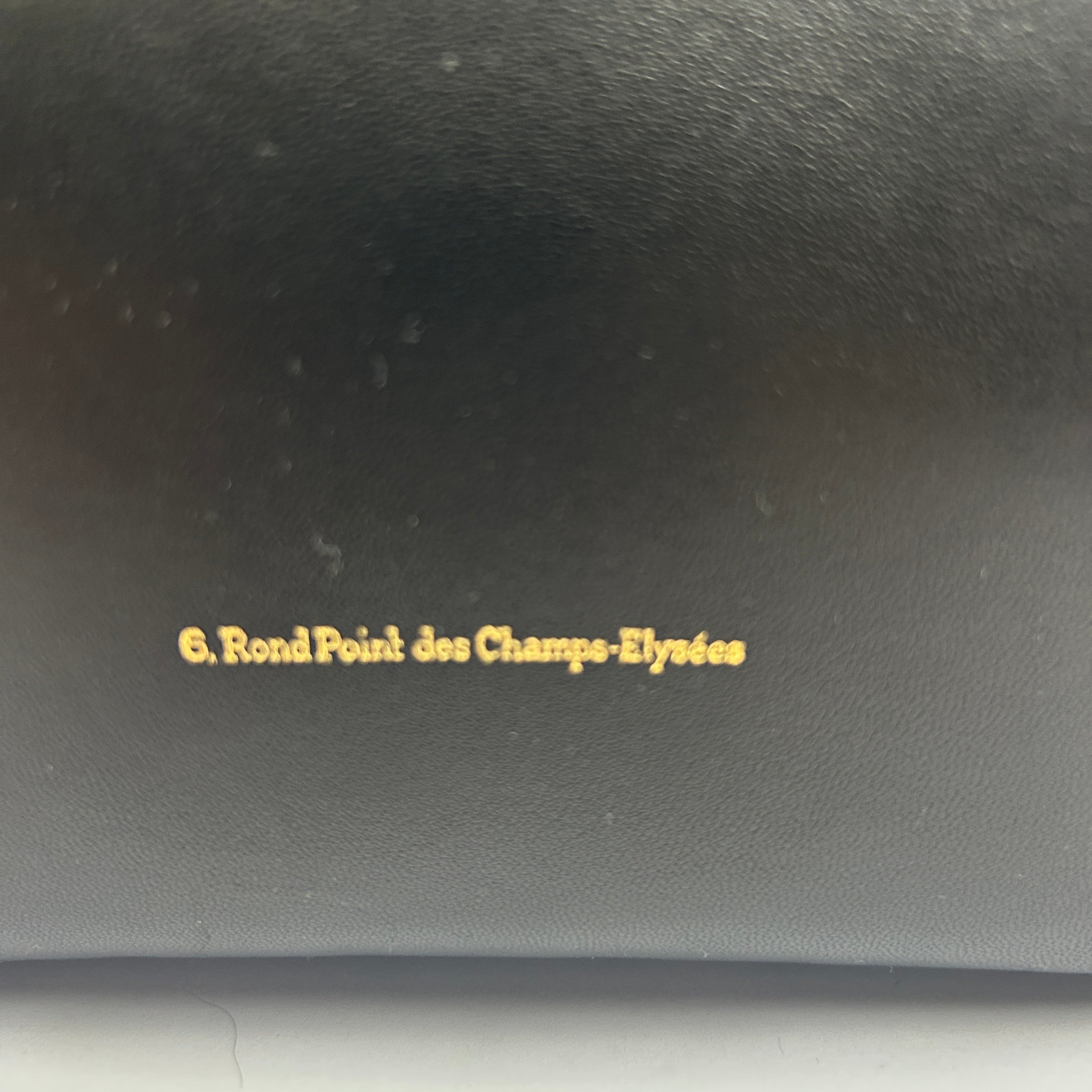 Carven New £1590 Black Soft Leather Marie Bag
