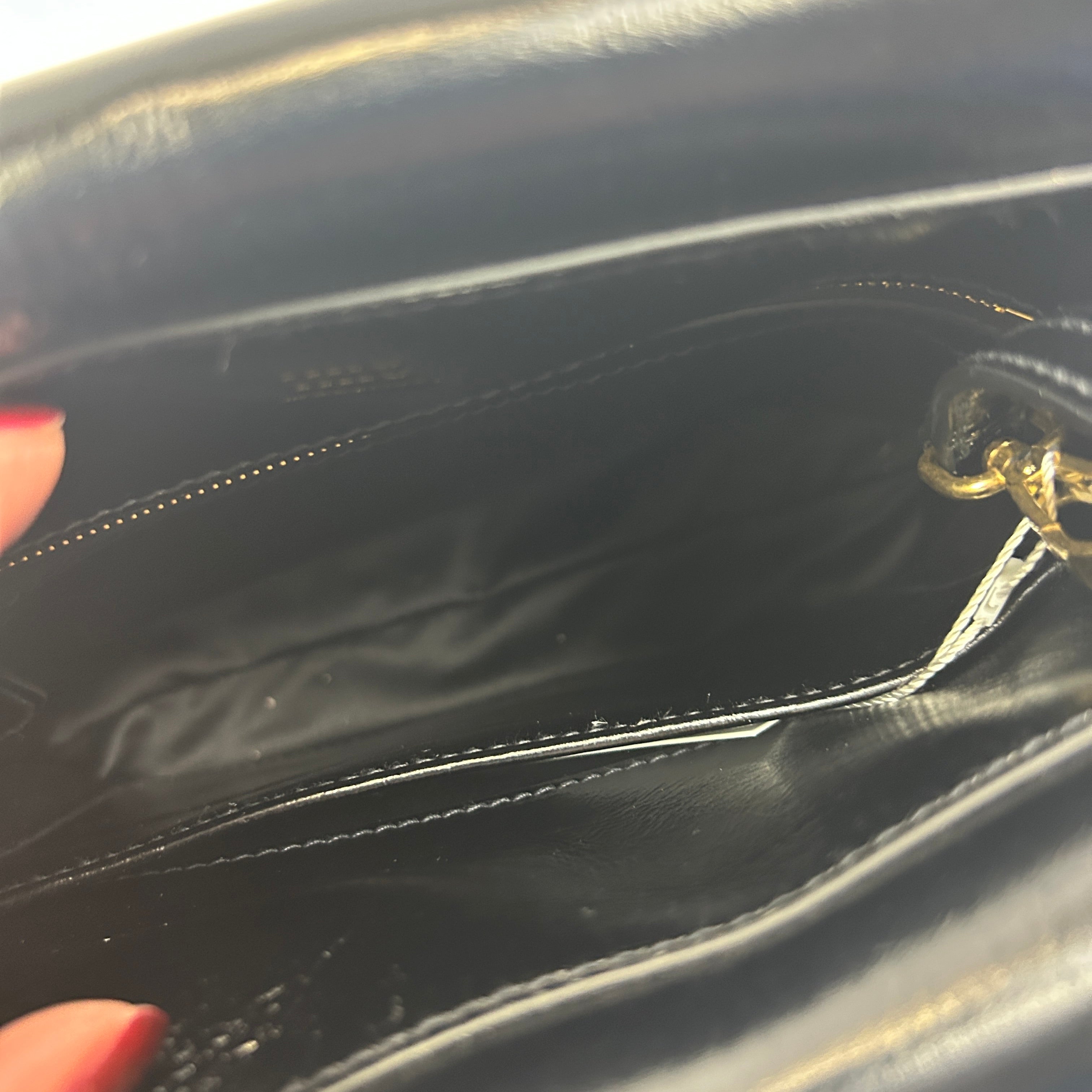 Miu Miu New £2750 Black Solitaire Leather Tote Bag