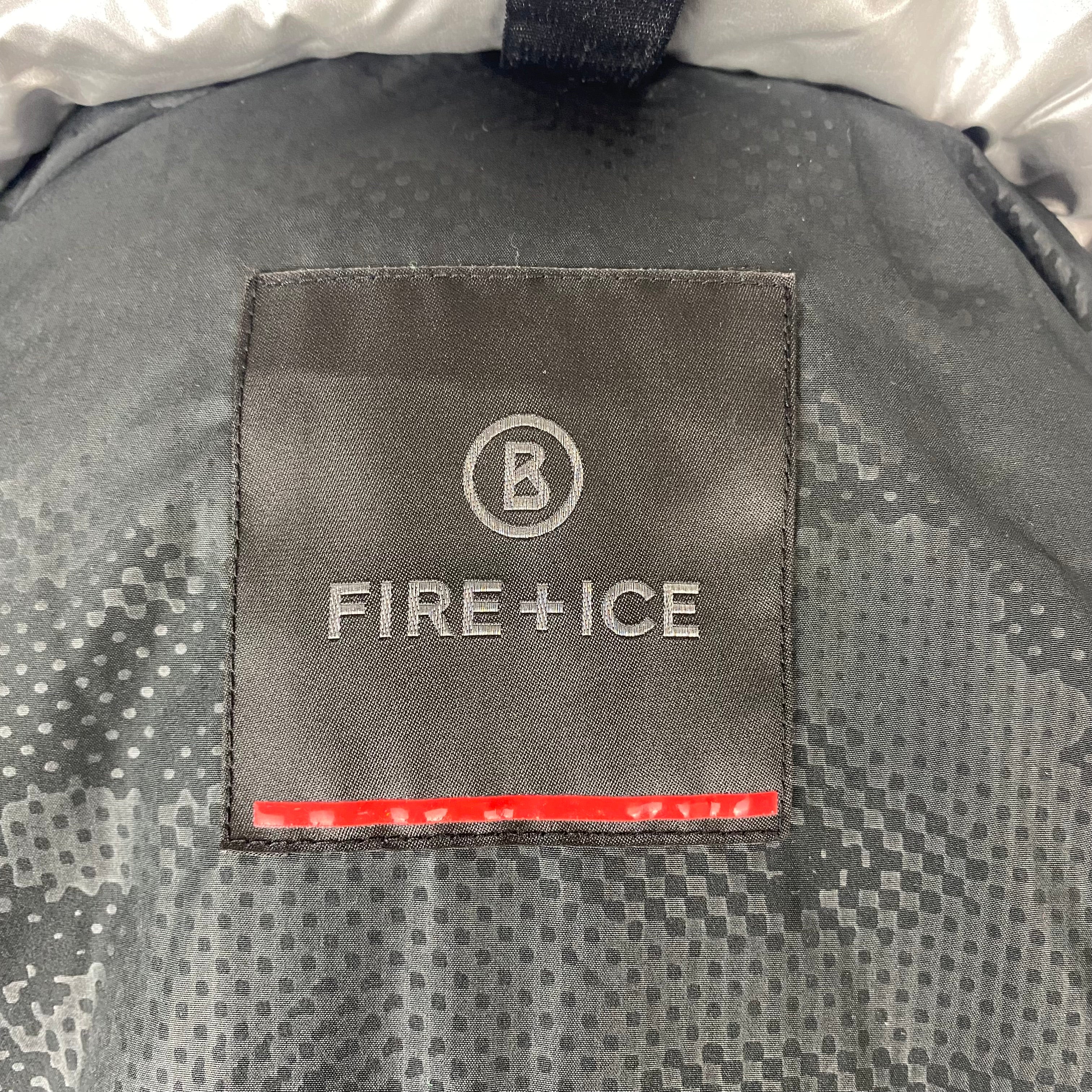 Bogner Silver Metallic Ski Jacket S