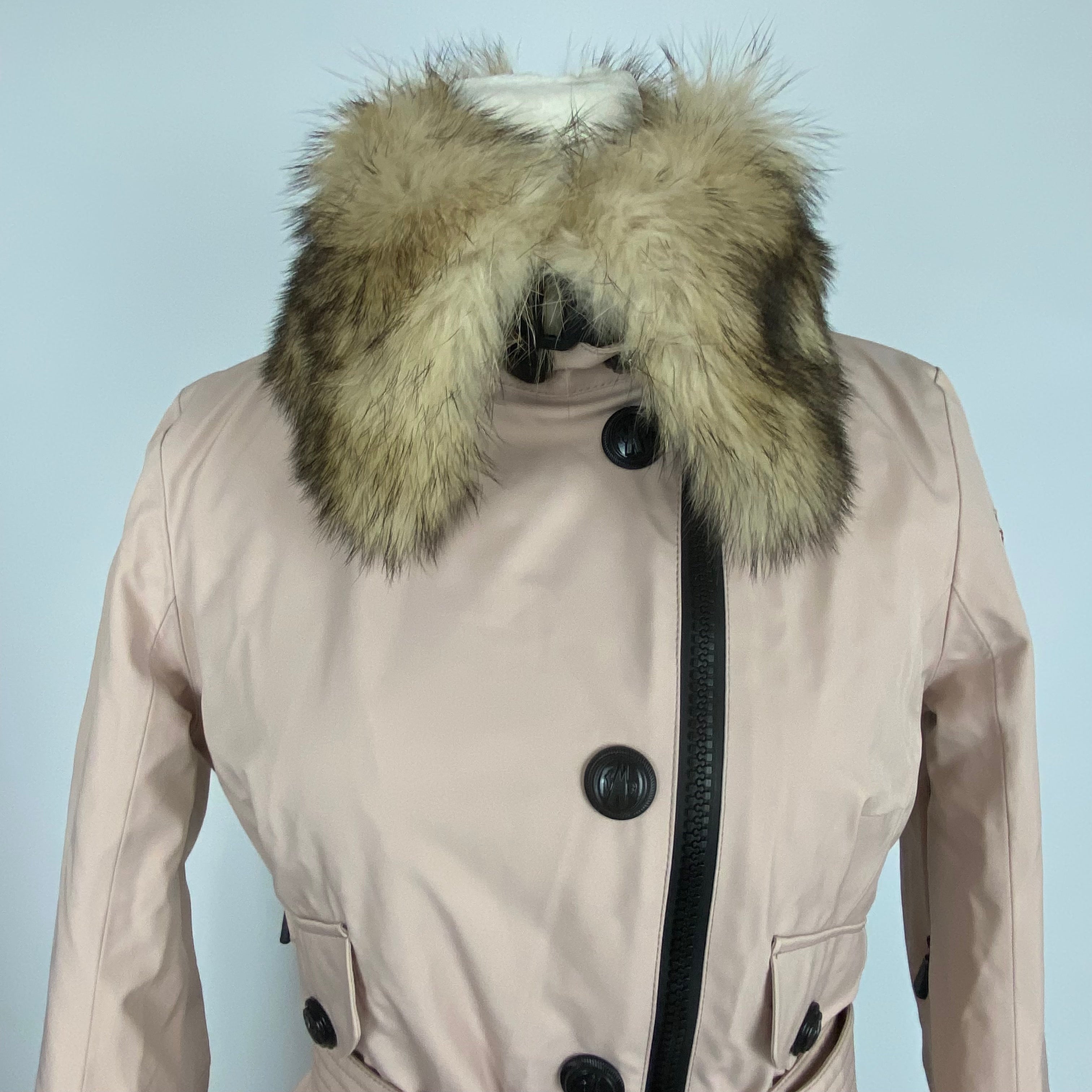 Moncler New £1500 Deep Cream Sappey Ski Jacket XS