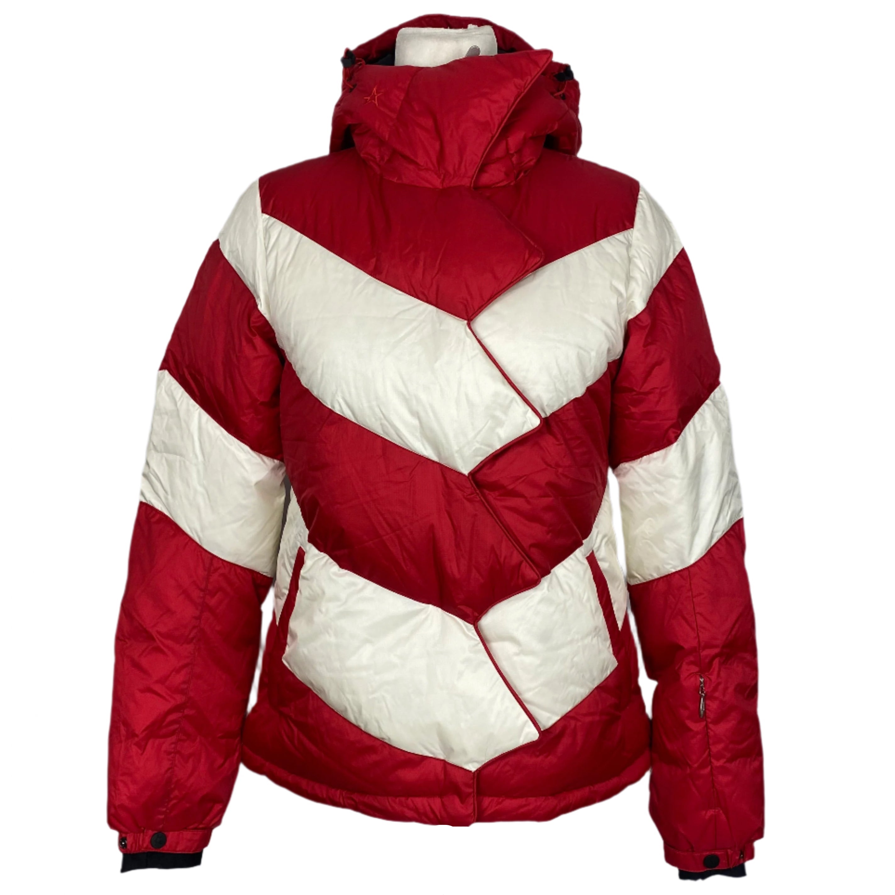Perfect Moment £650 Scarlet & Ivory Airtastic Ski Jacket S