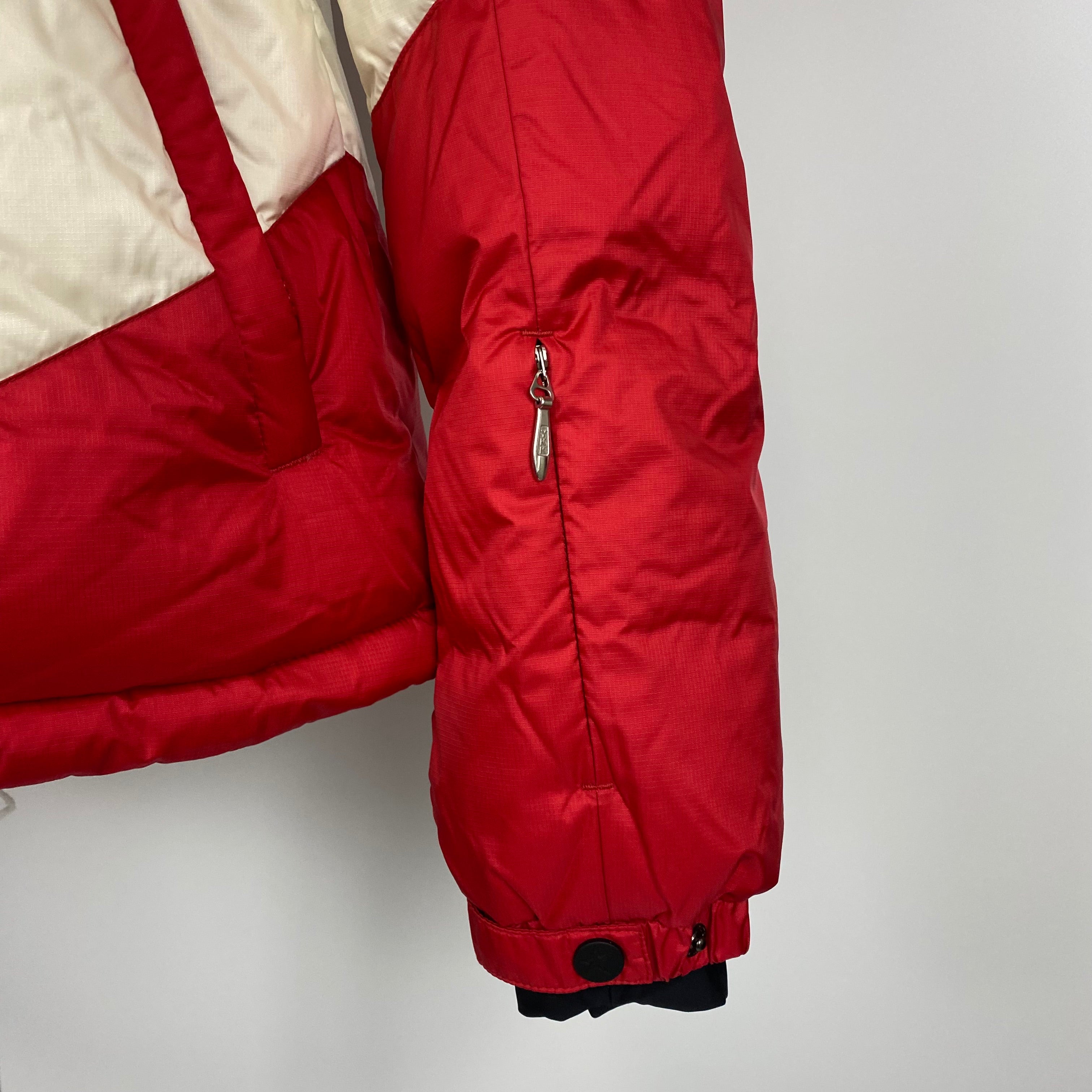 Perfect Moment £650 Scarlet & Ivory Airtastic Ski Jacket S