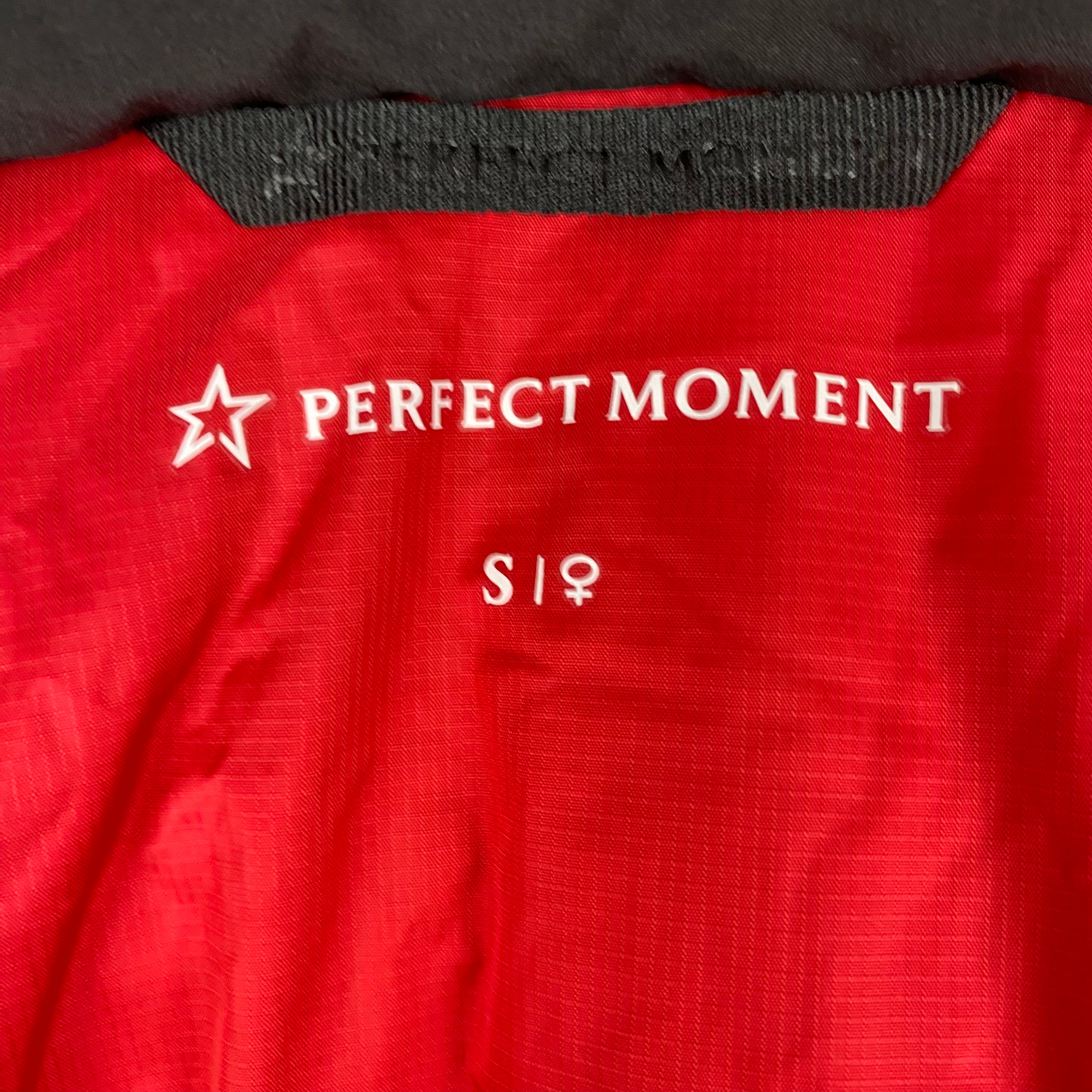 Perfect Moment £650 Scarlet & Ivory Airtastic Ski Jacket S