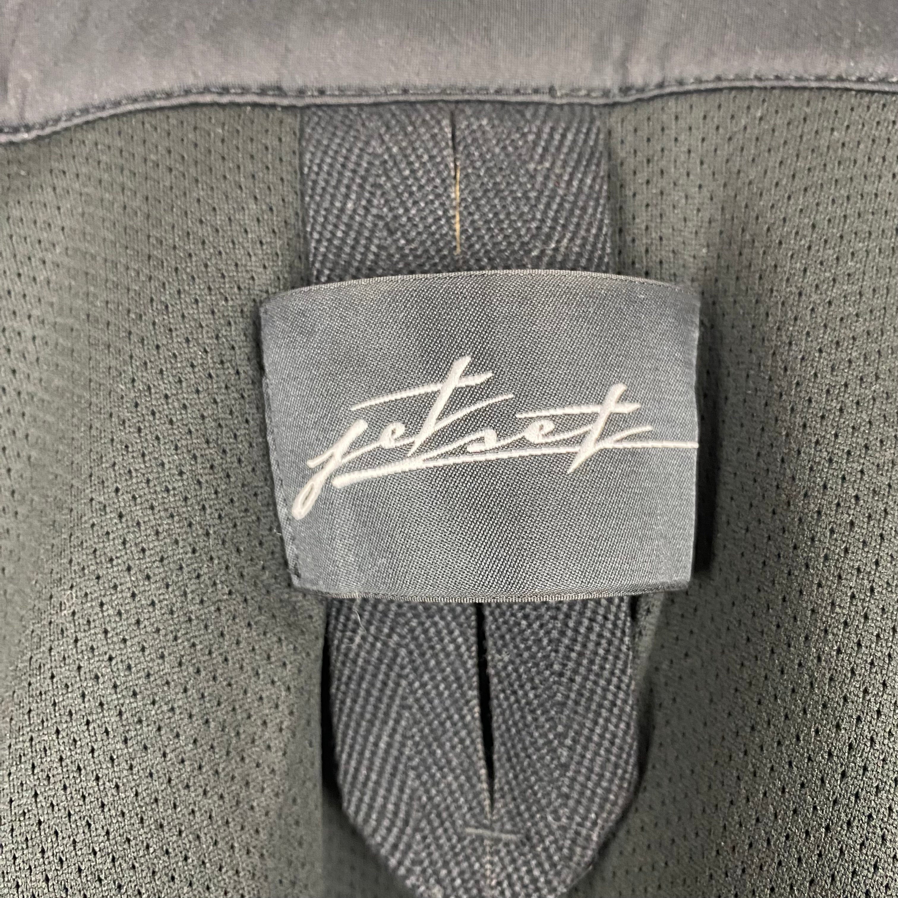 Jetset £590 Black Lightweight Soft Shell Jacket XS