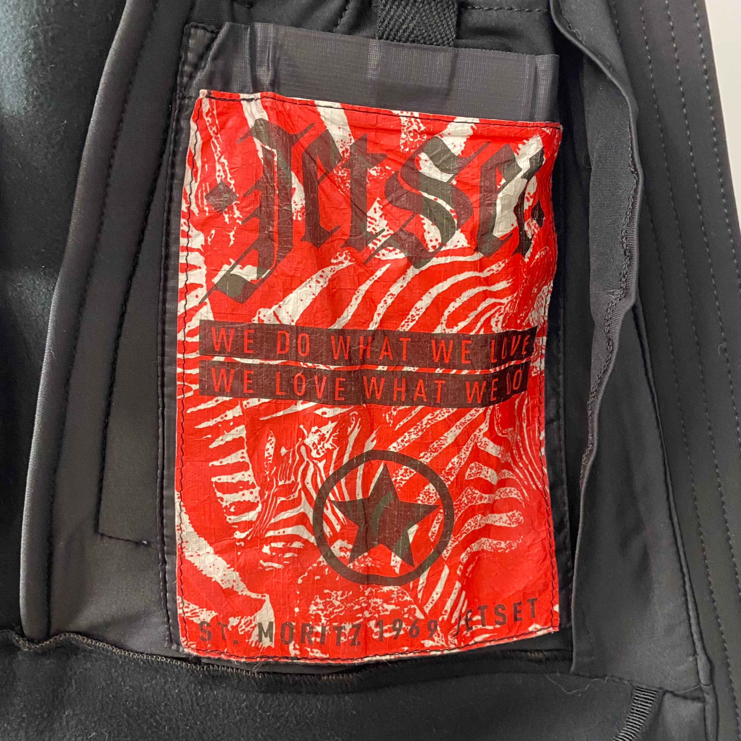 Jetset £590 Black Lightweight Soft Shell Jacket XS