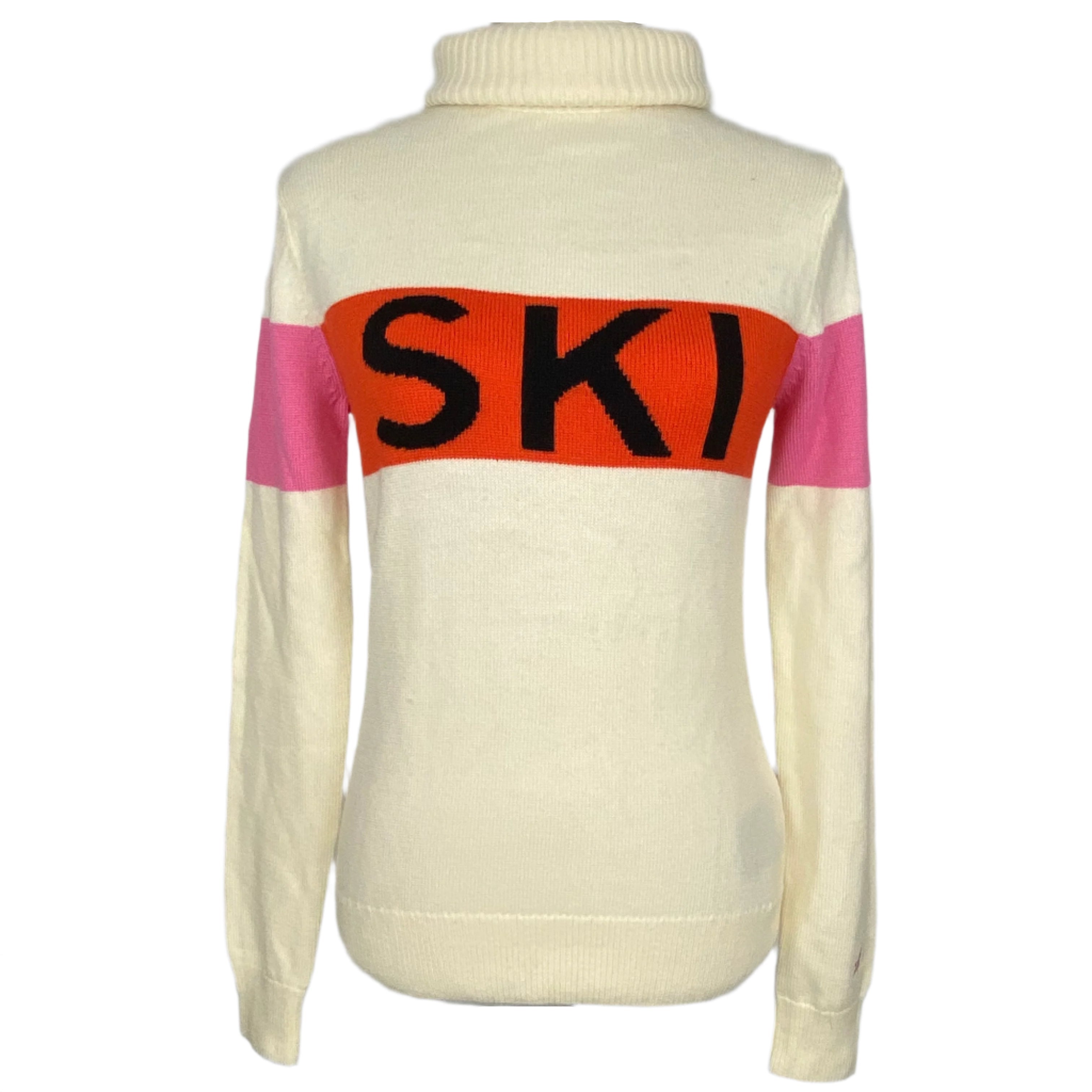 Perfect Moment New £260 Cream Wool SKI Sweater S