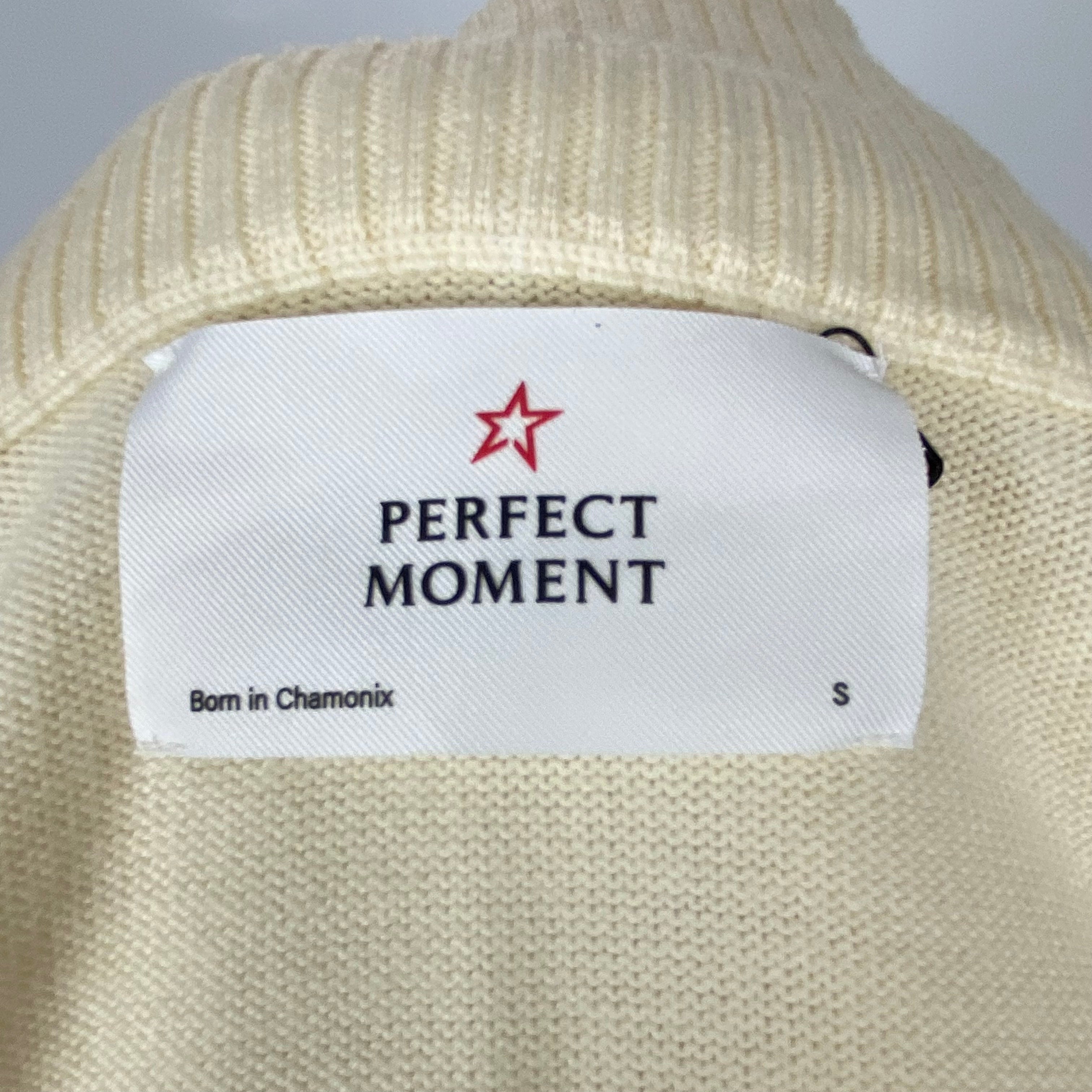 Perfect Moment New £260 Cream Wool SKI Sweater S