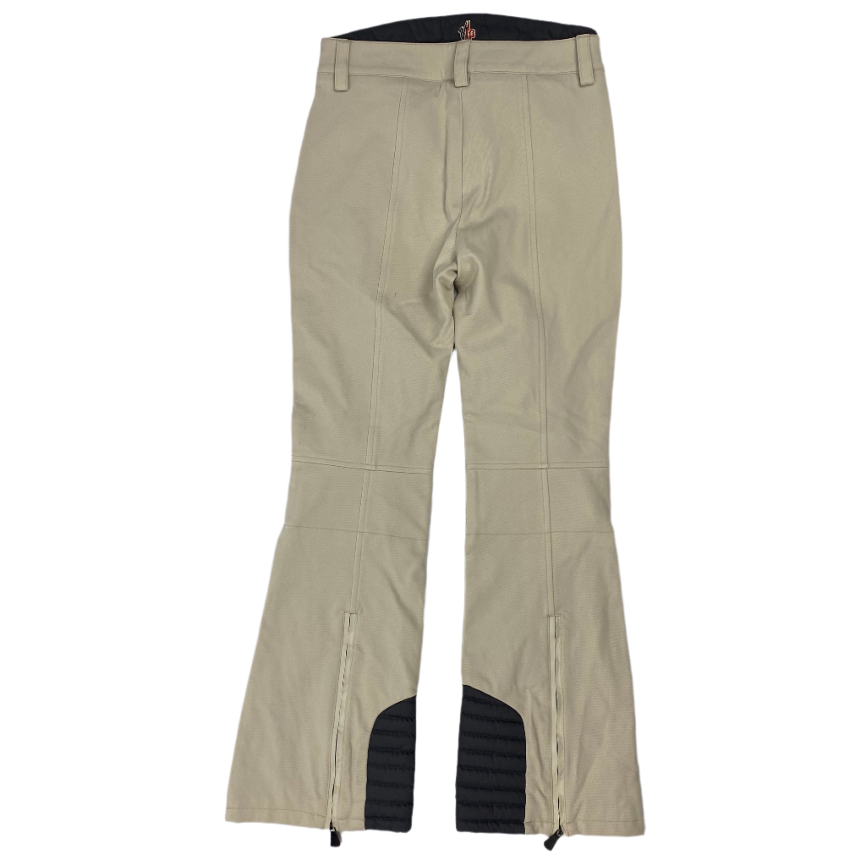 Moncler £540 Deep Cream Sportive Ski Pants XS