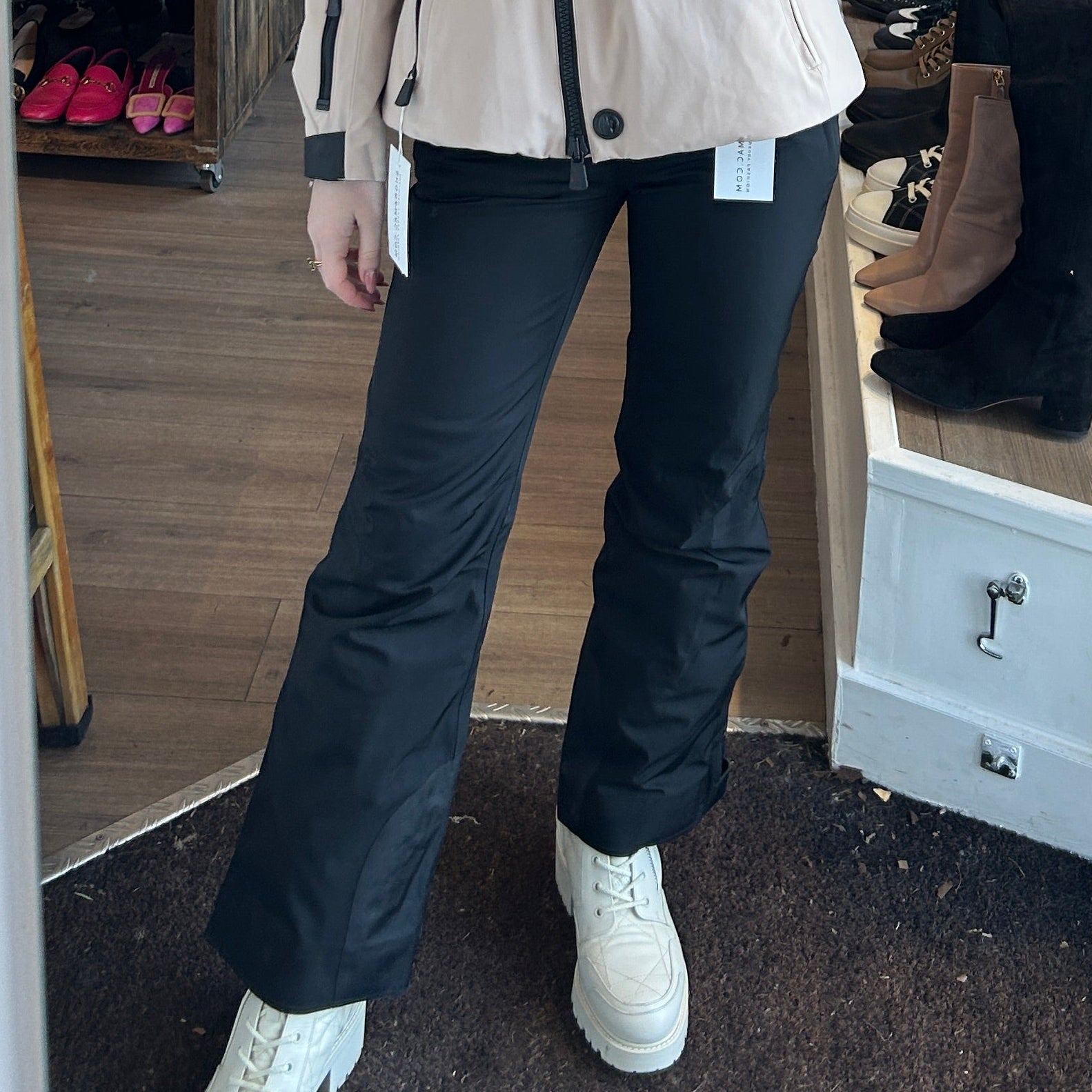 Moncler £540 Black Sportive Ski Pants XXS