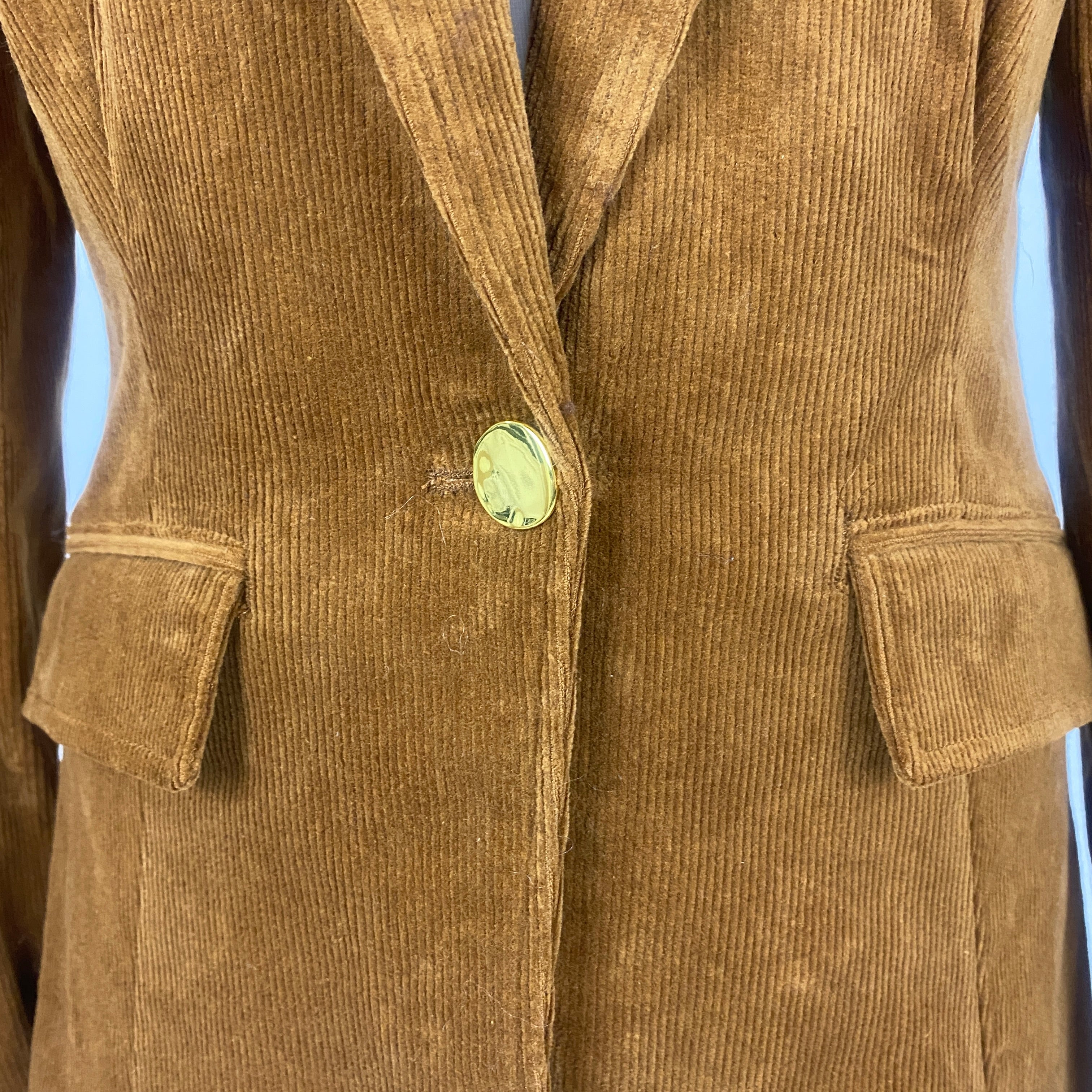 Joe's Jeans New £350 Pecan Corduroy Blazer M
