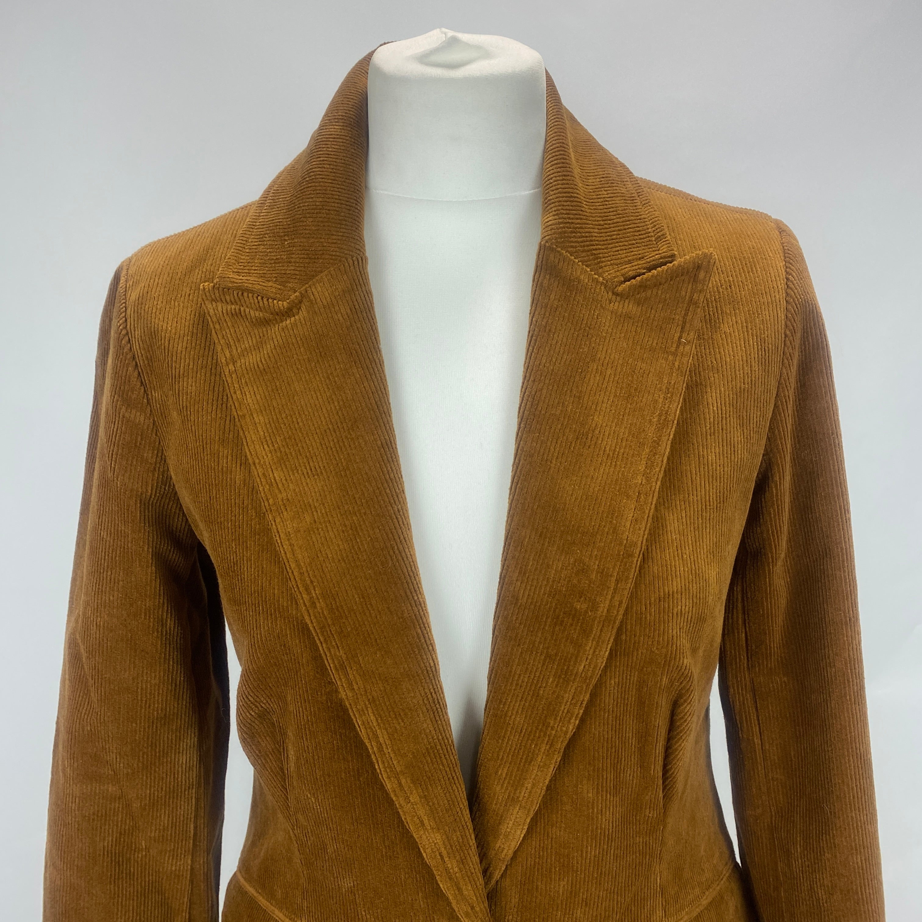 Joe's Jeans New £350 Pecan Corduroy Blazer M