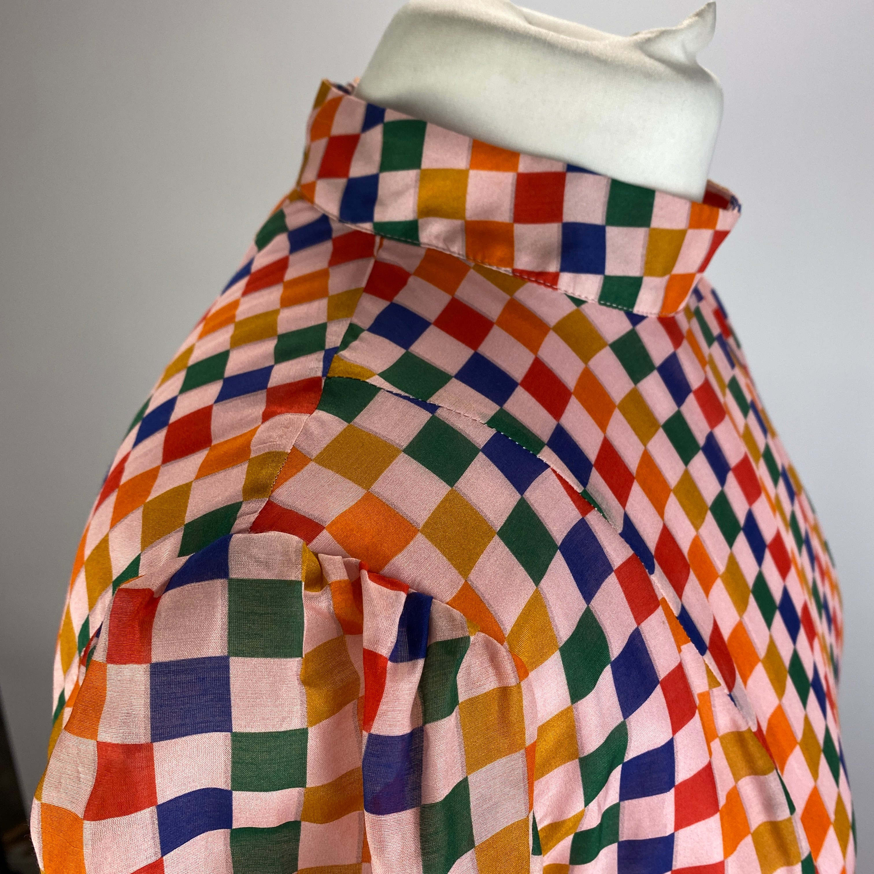 Lisou New Rainbow Puzzle Greta Maxi Dress L
