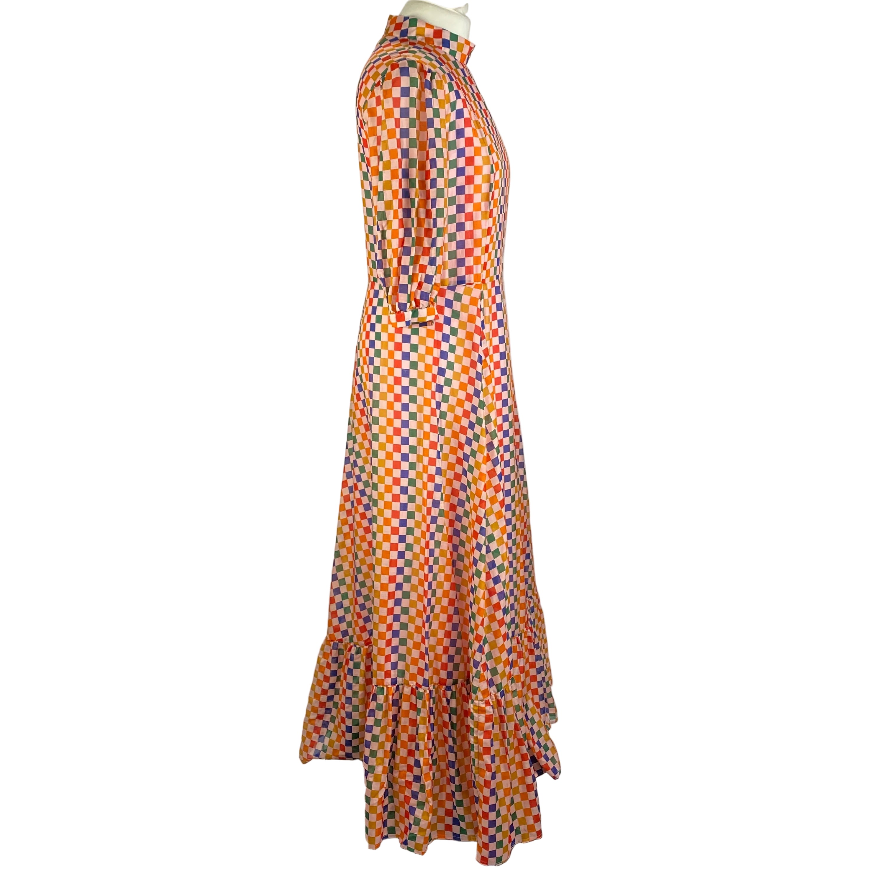 Lisou New Rainbow Puzzle Greta Maxi Dress L
