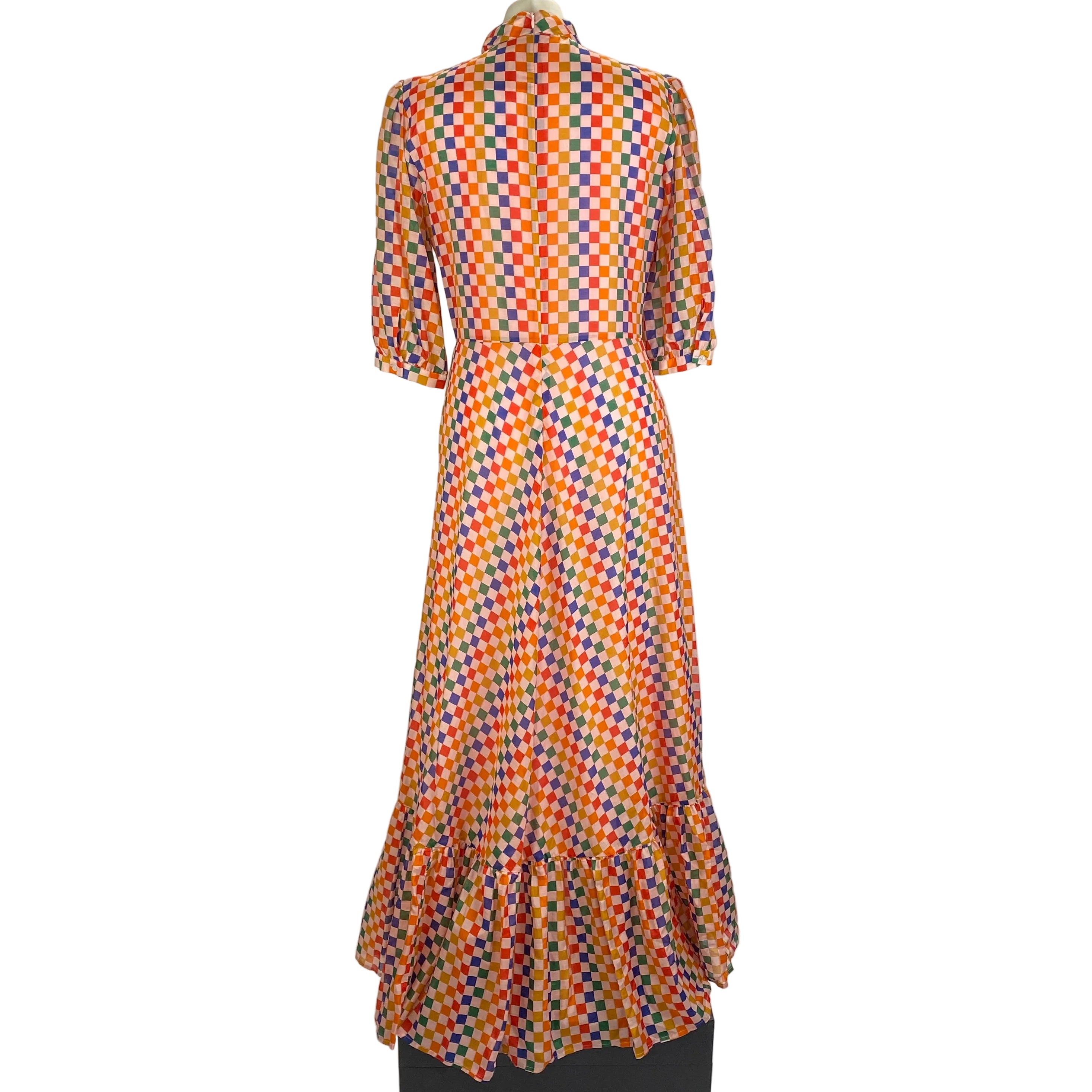 Lisou New Rainbow Puzzle Greta Maxi Dress L