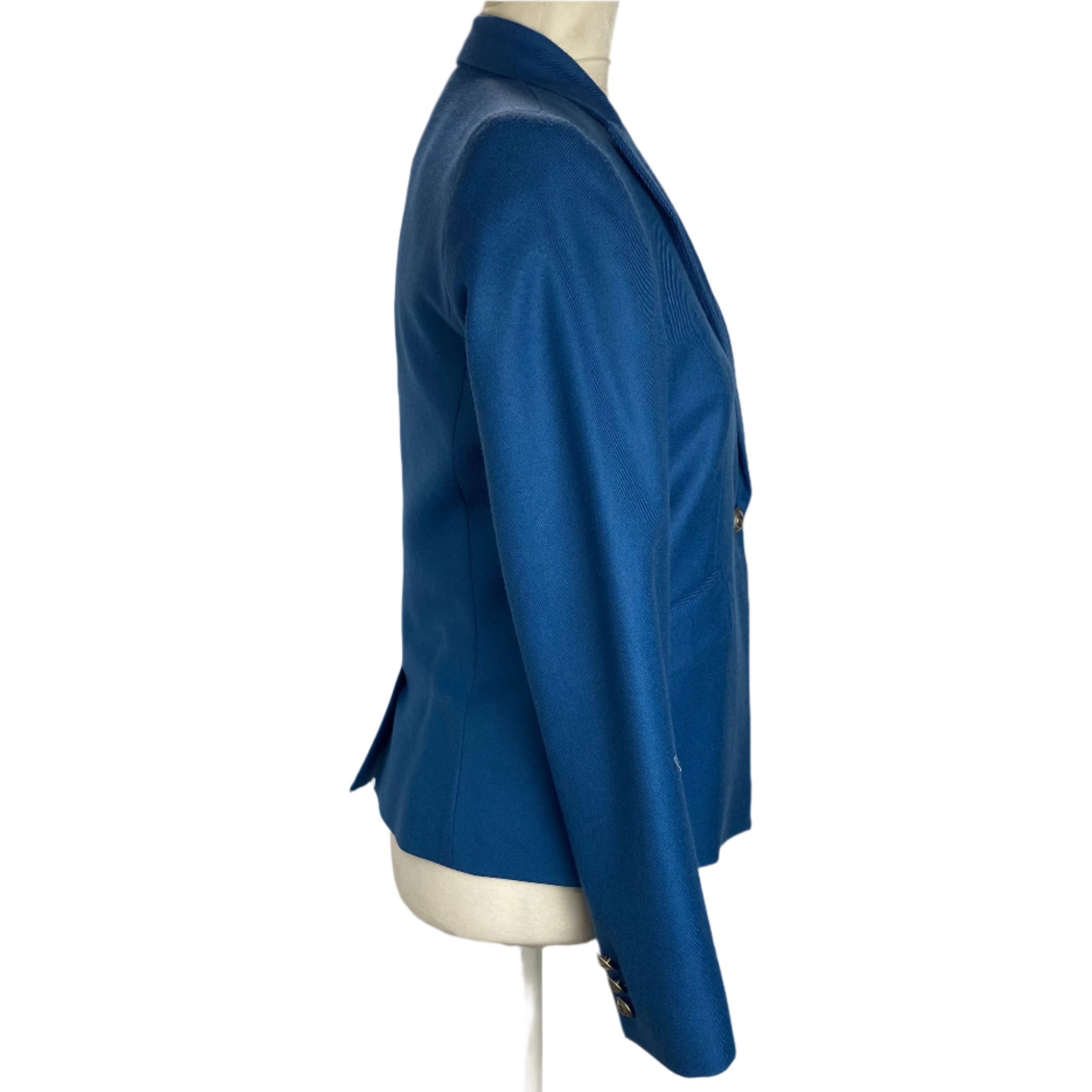 Moloh £675 Blue Wool Single Button Jacket XS