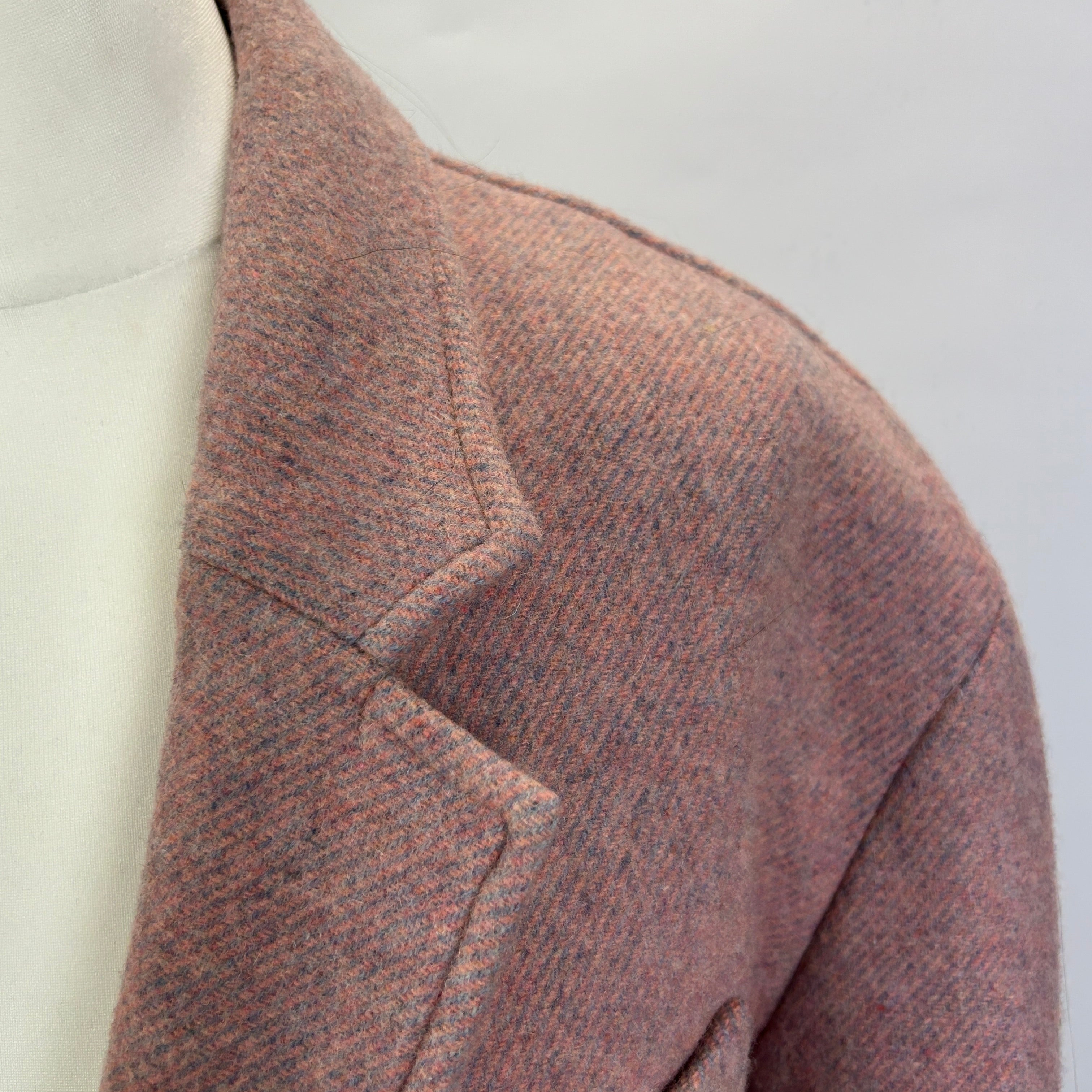 Isabel Marant Etoile Pink Wool Mix Latty Coat XS/S