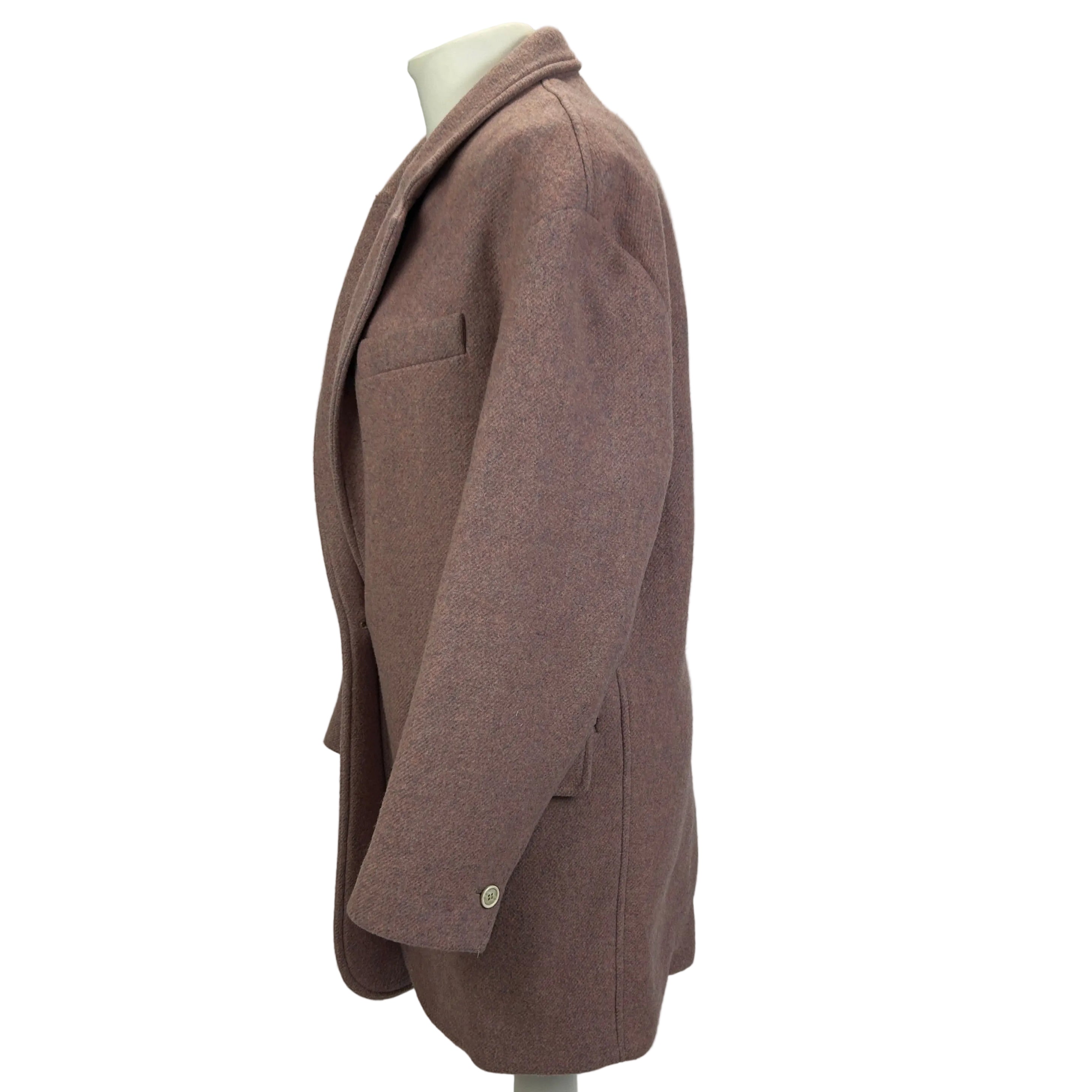 Isabel Marant Etoile Pink Wool Mix Latty Coat XS/S