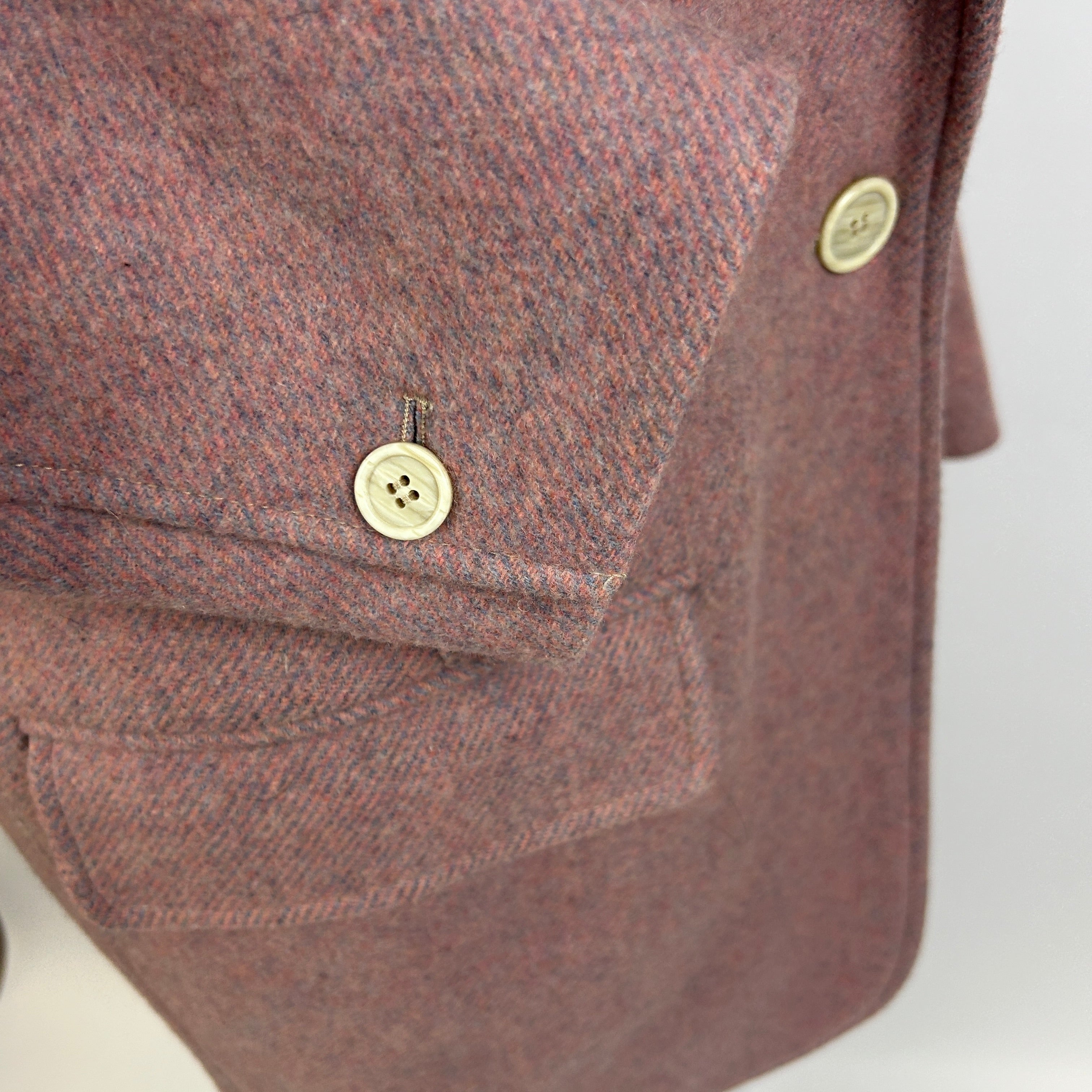 Isabel Marant Etoile Pink Wool Mix Latty Coat XS/S