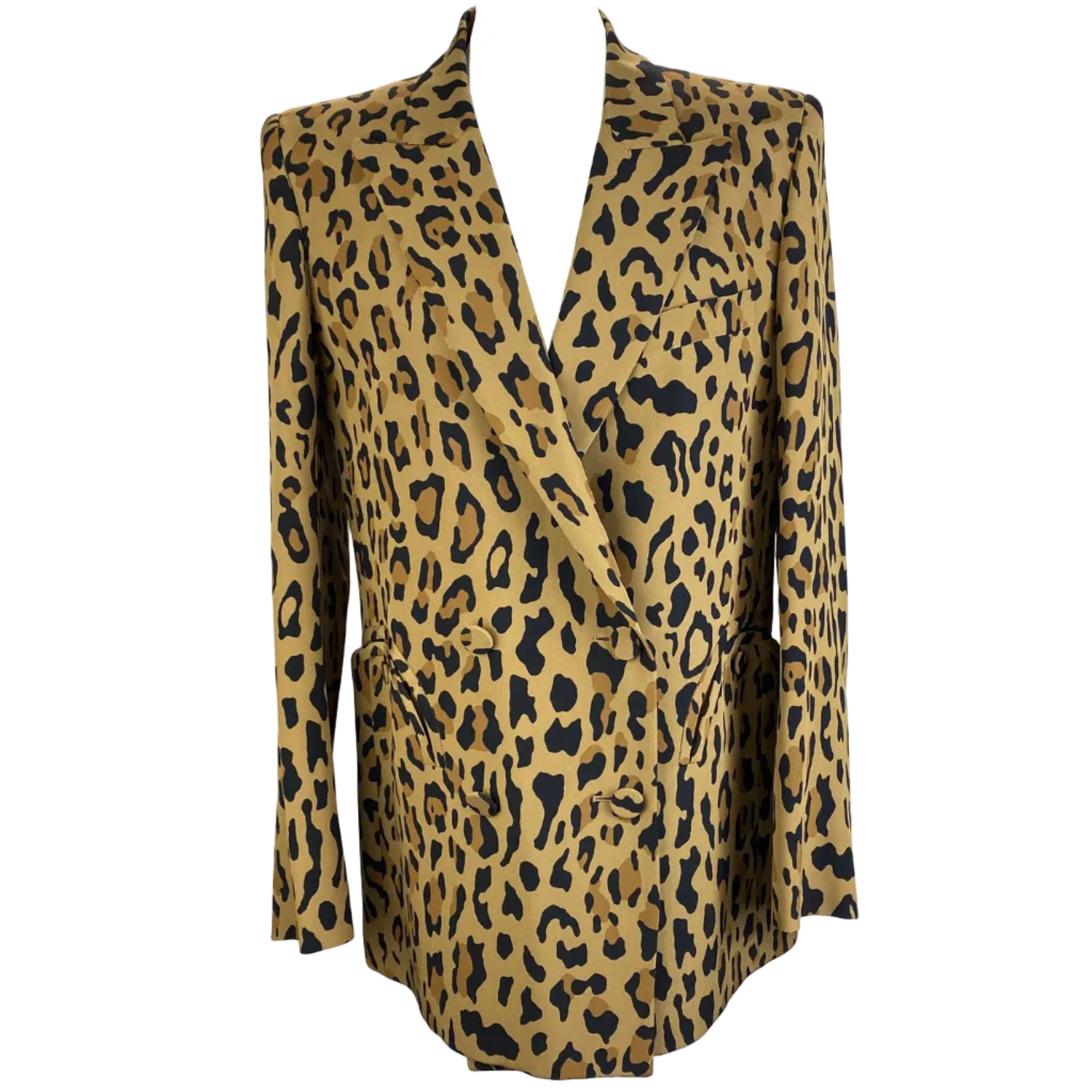 Blaze Milano New £1735 Simba Silk Everynight Blazer XXS-S