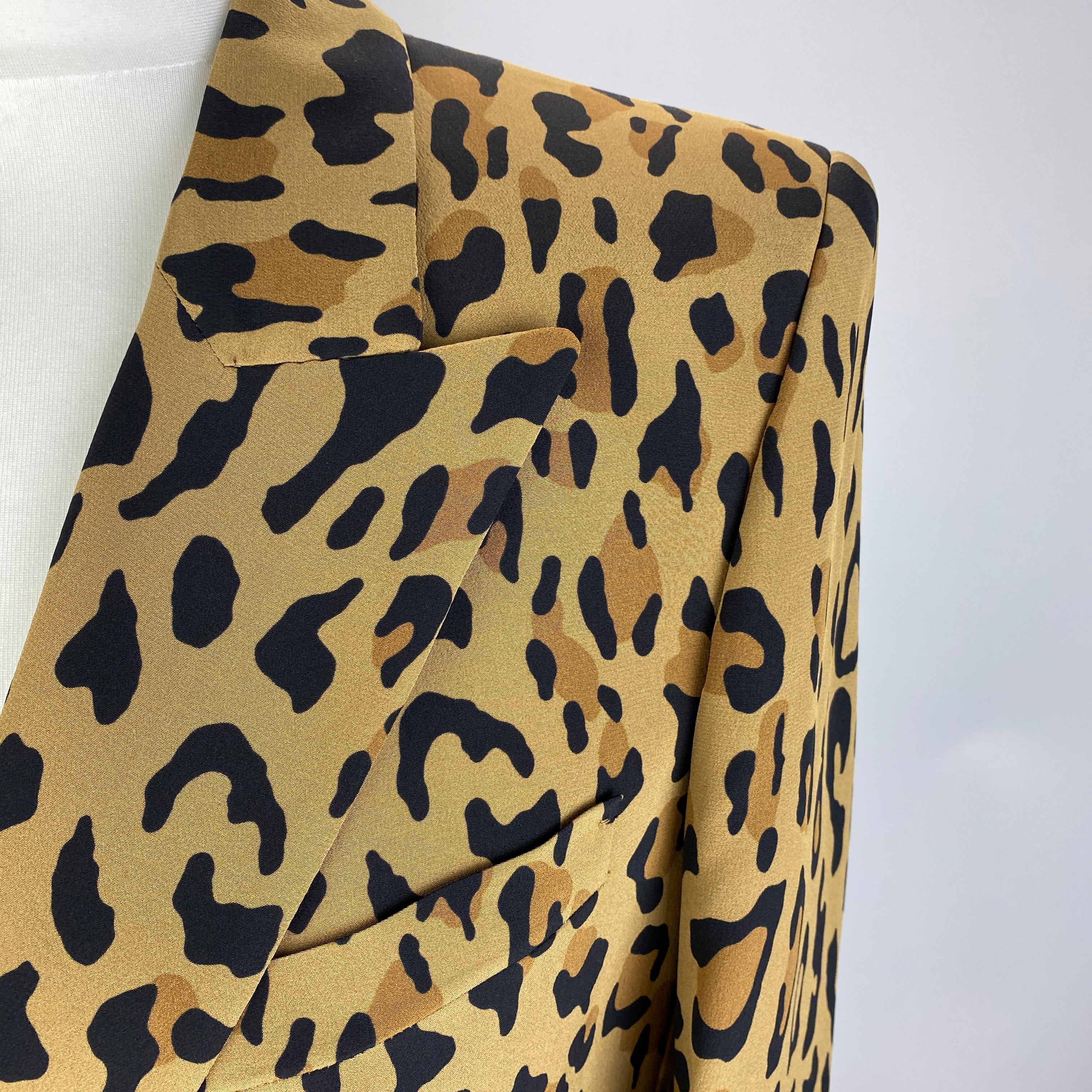 Blaze Milano New £1735 Simba Silk Everynight Blazer XXS-S