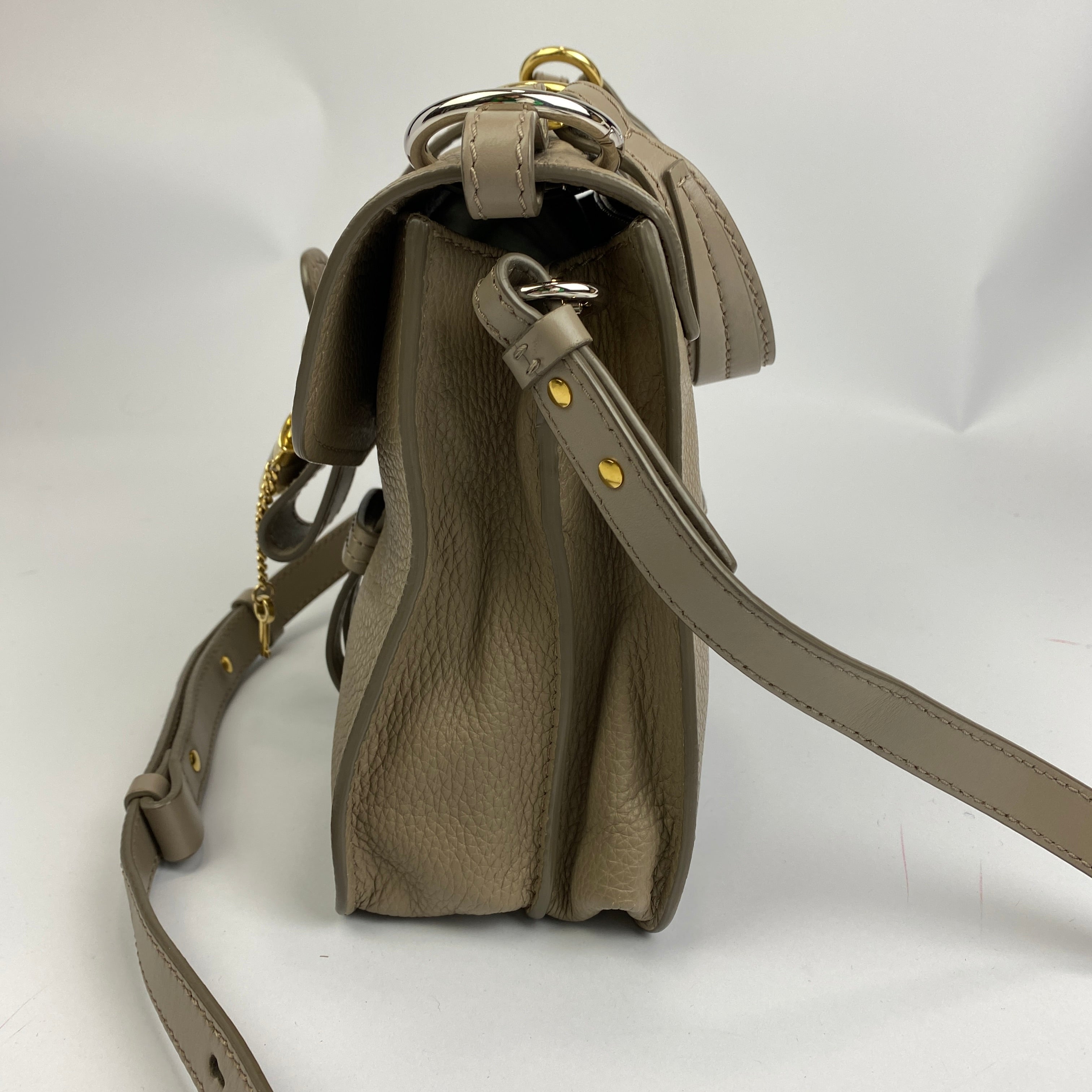 Chloe £1690 Motty Grey Small Aby Day Bag