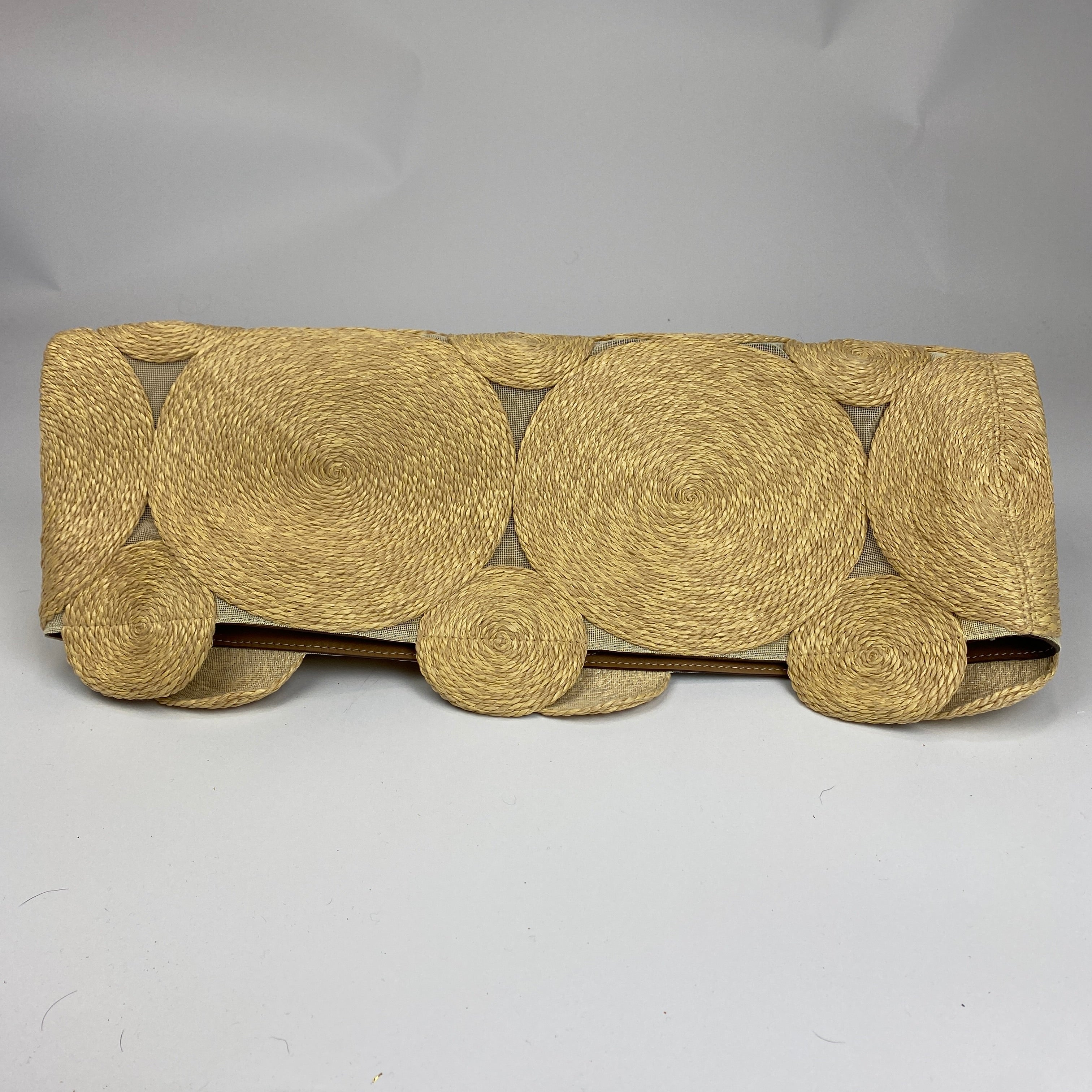Cult Gaia £330 Natural Brynn Clutch Bag