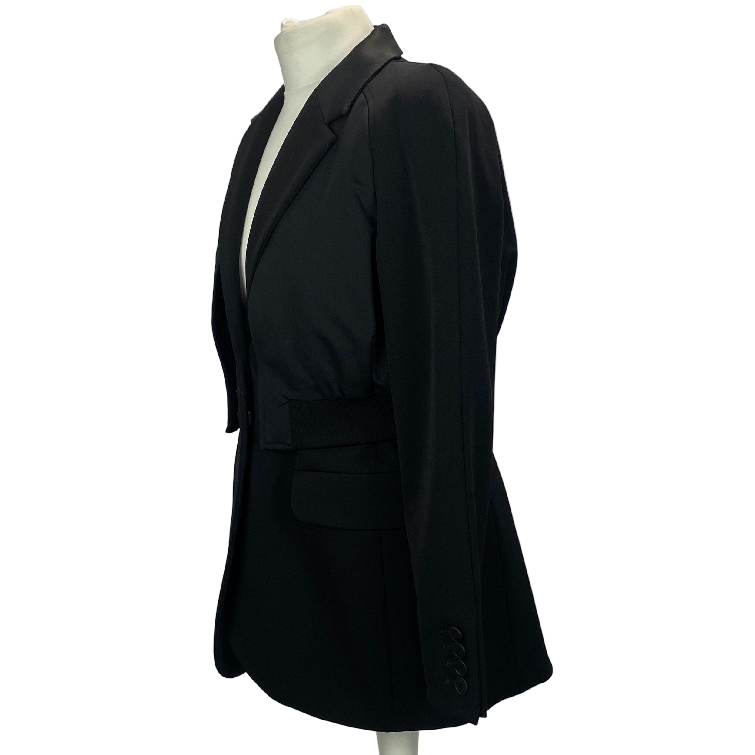 Weekend Max Mara New Black Blazer/BomberJacket M