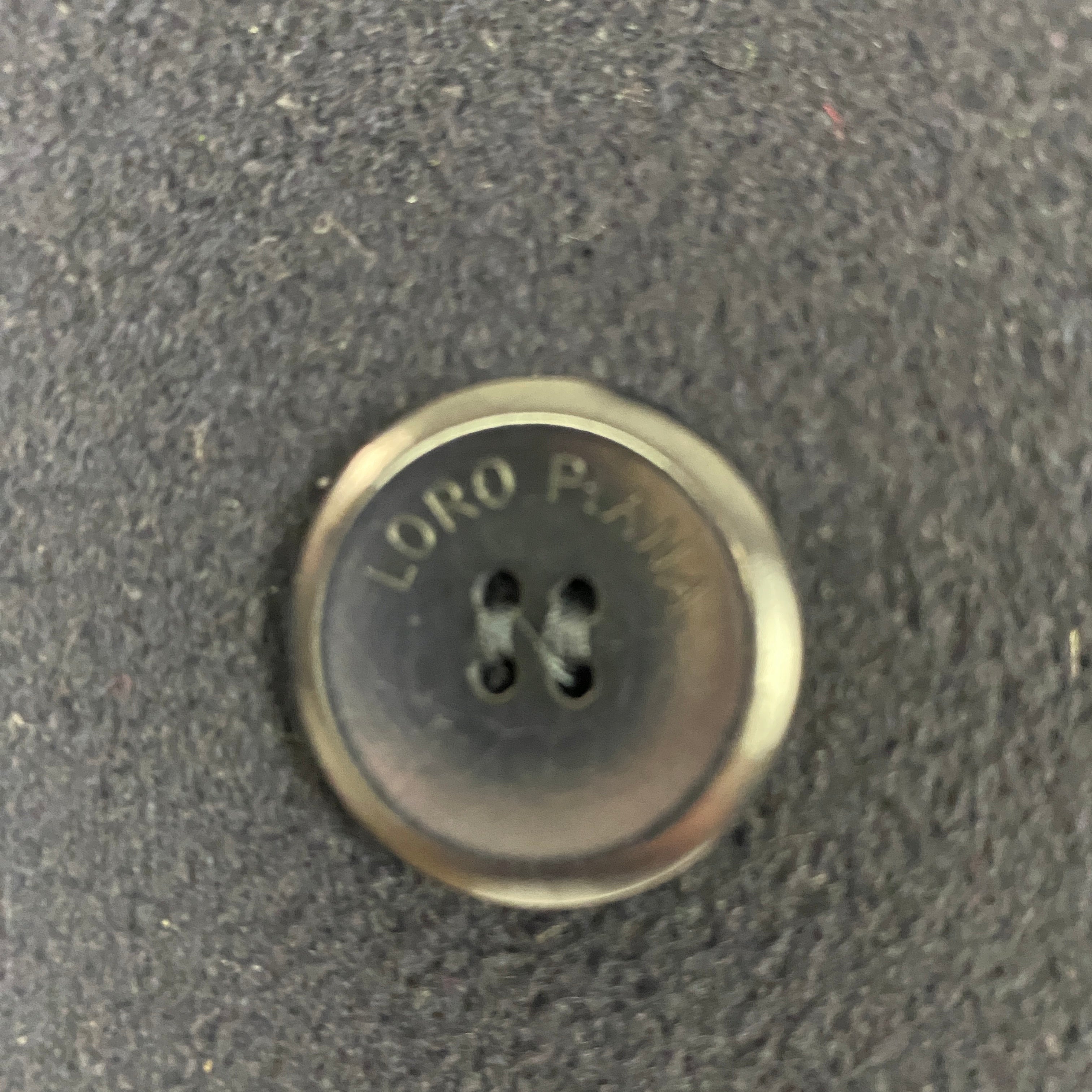 Loro Piana £7000 Navy Baby Cashmere Peacoat S