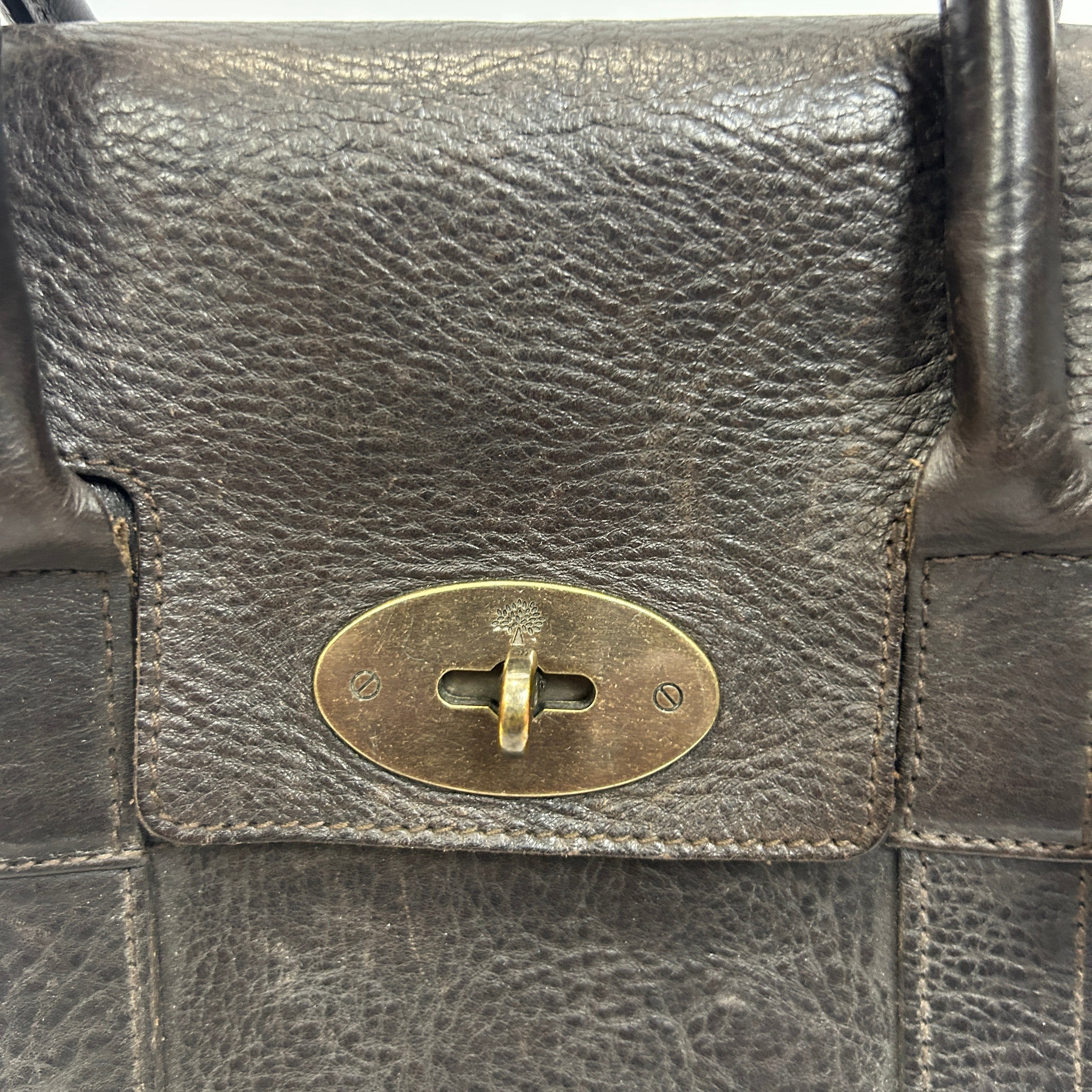 Mulberry Vintage Conker Small Mulberry Bag